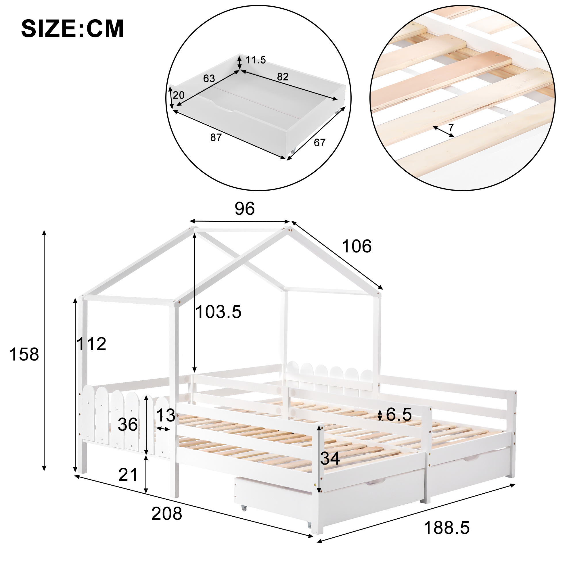 Dimensions et Capacités