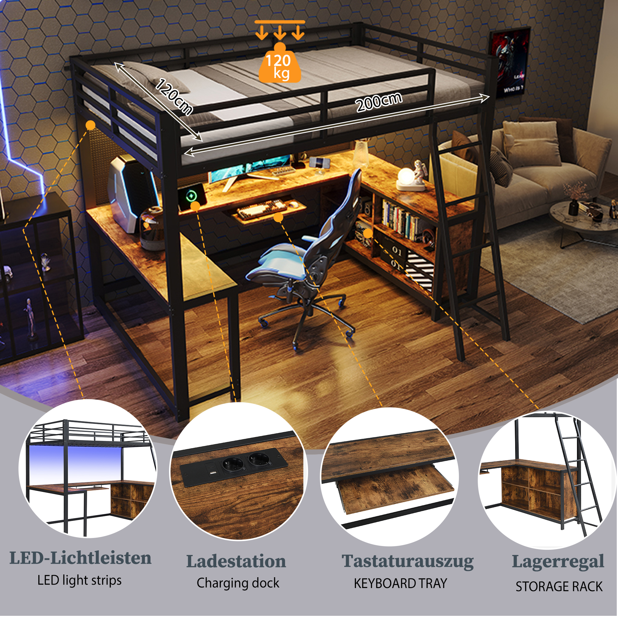 Design industriel et chaleureux