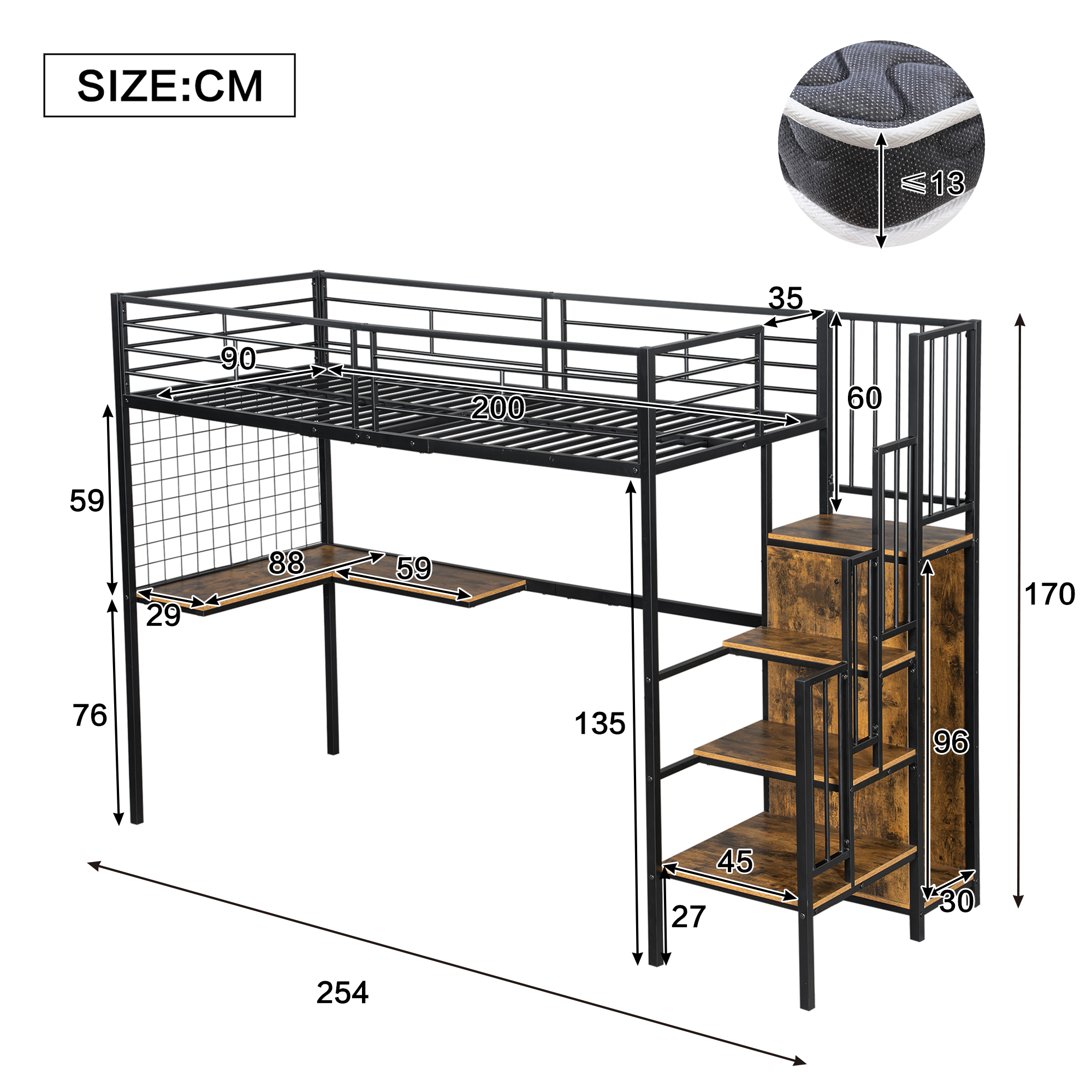 Dimensions et Configuration