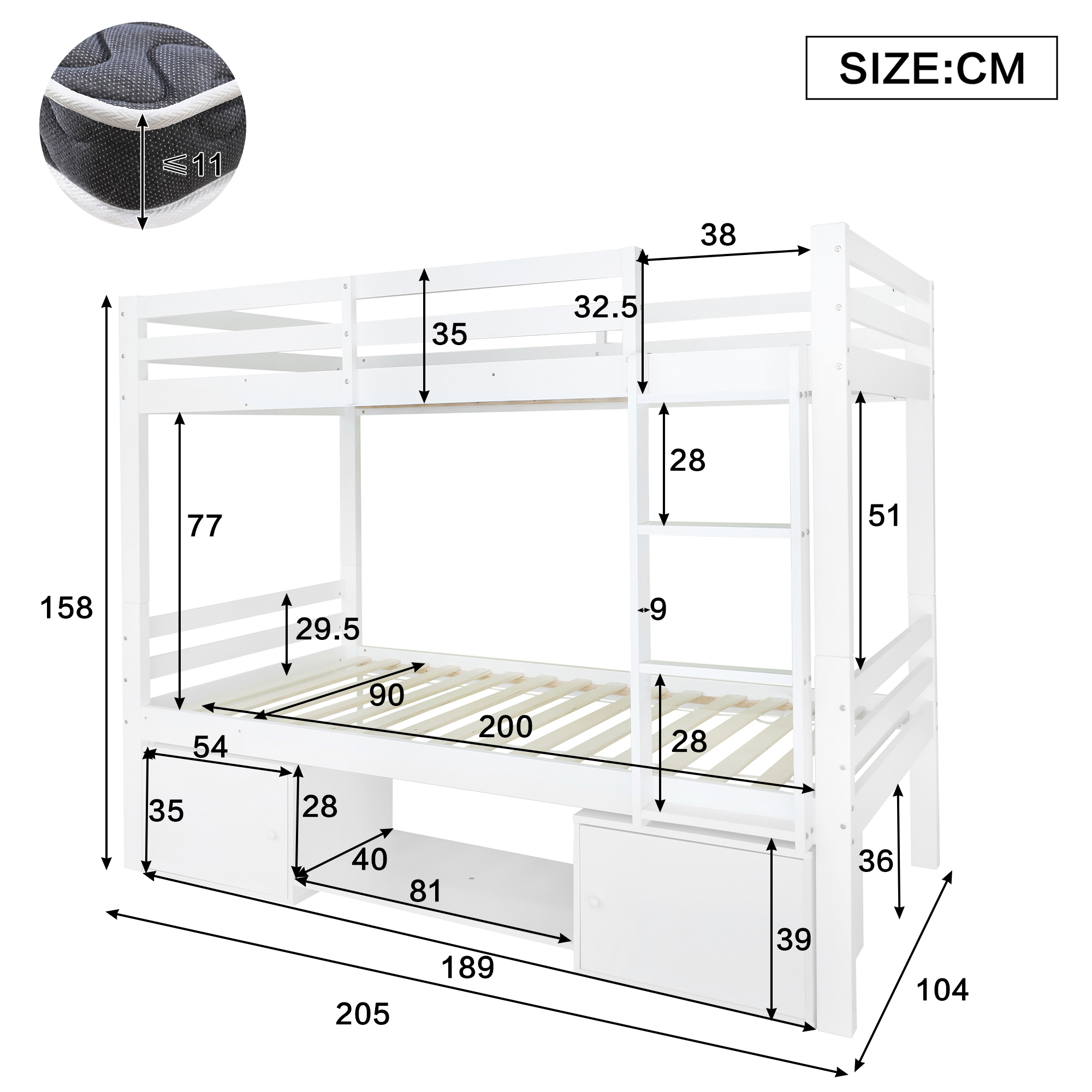 Dimensions et Structure