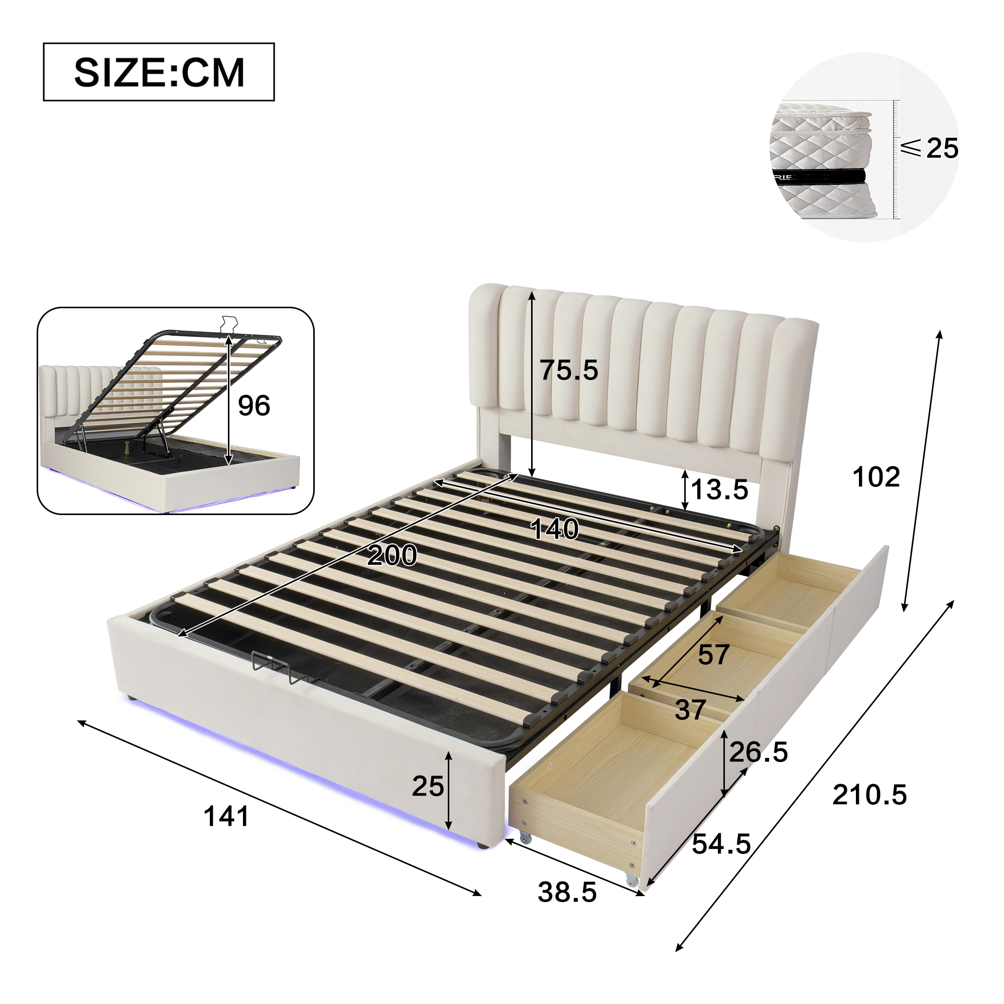 Design et dimensions
