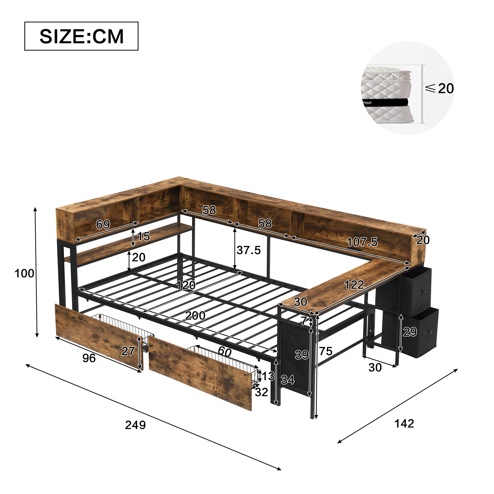 Dimensions et Configuration