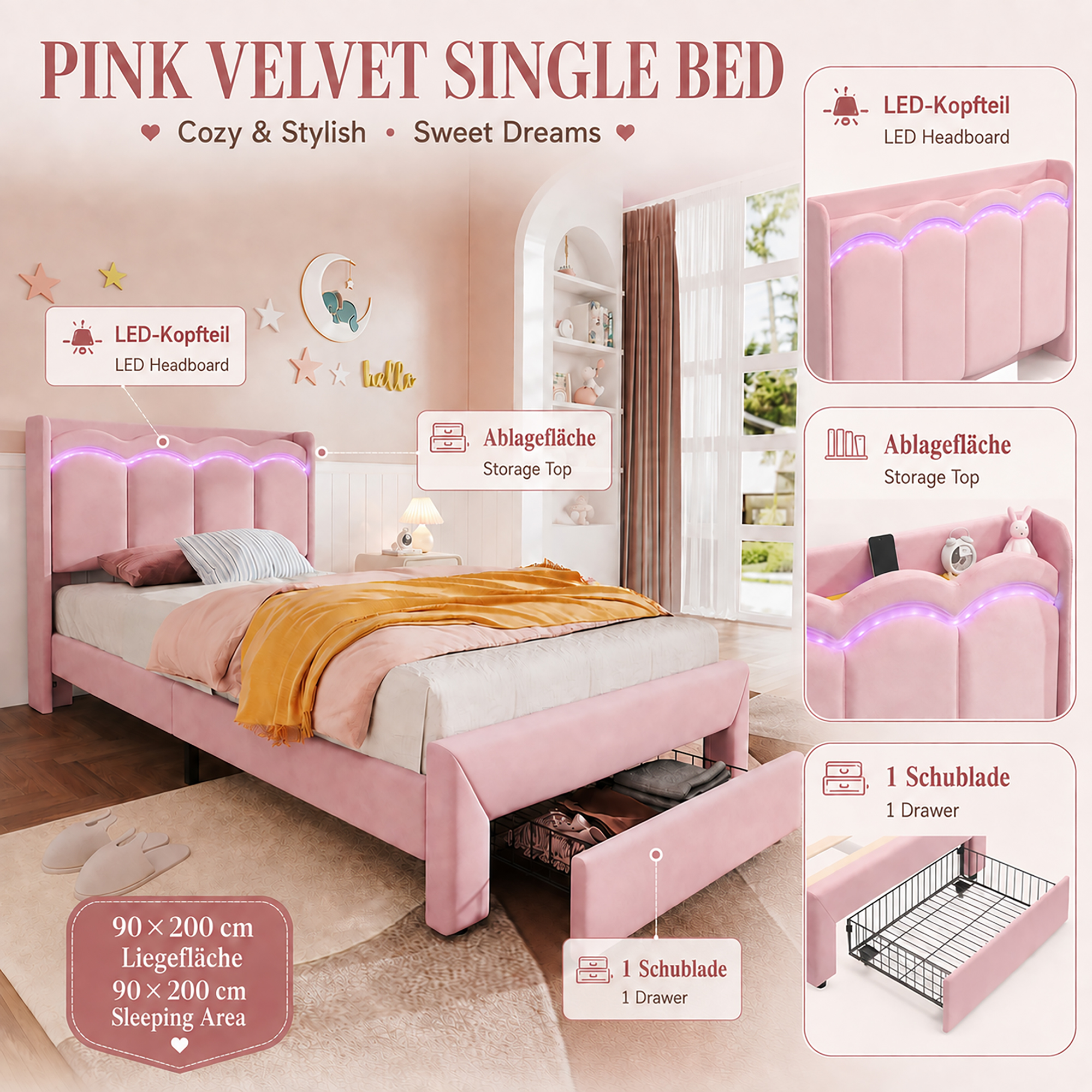 Design ludique et confortable