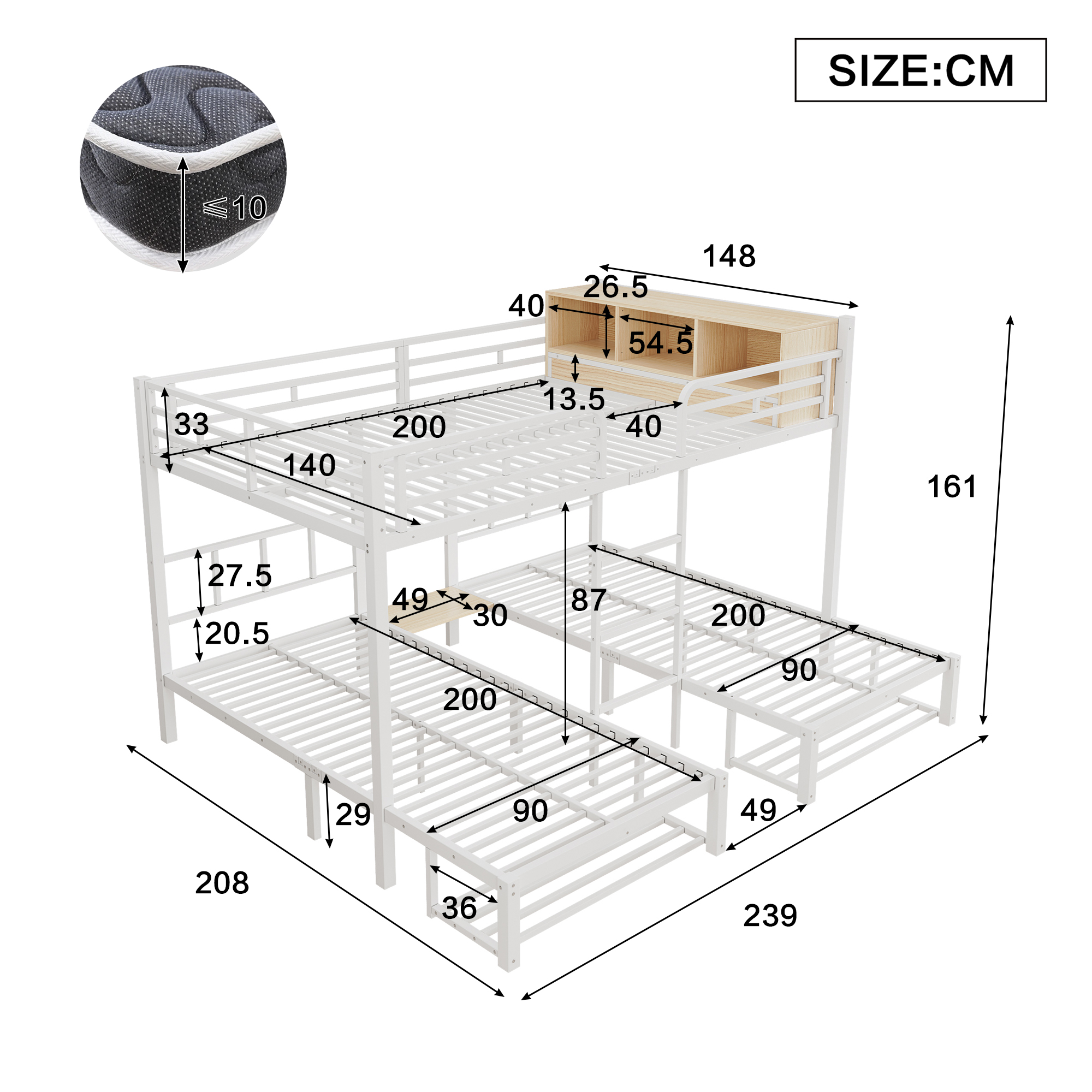 Dimensions et configuration