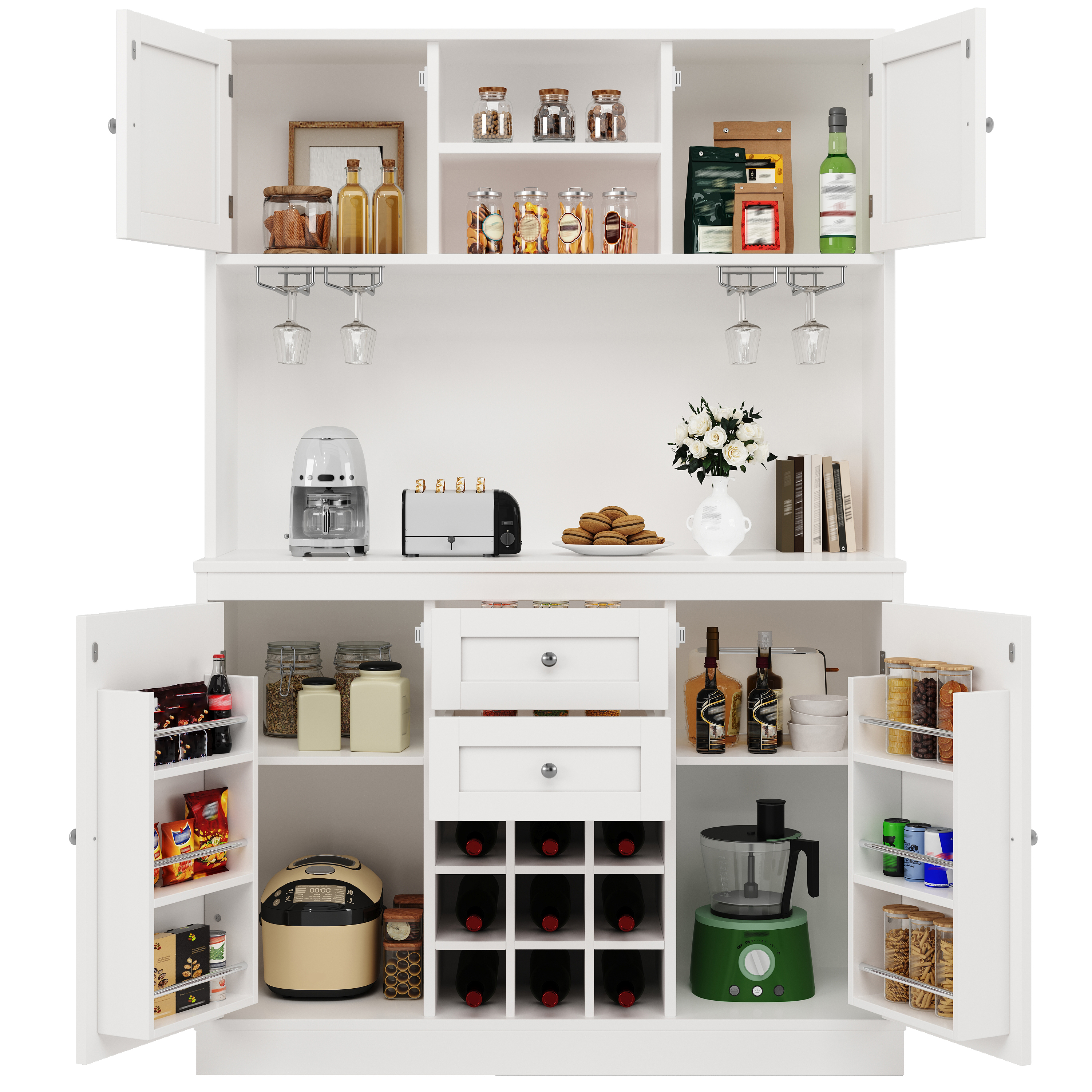Rangement Spacieux et Flexible
