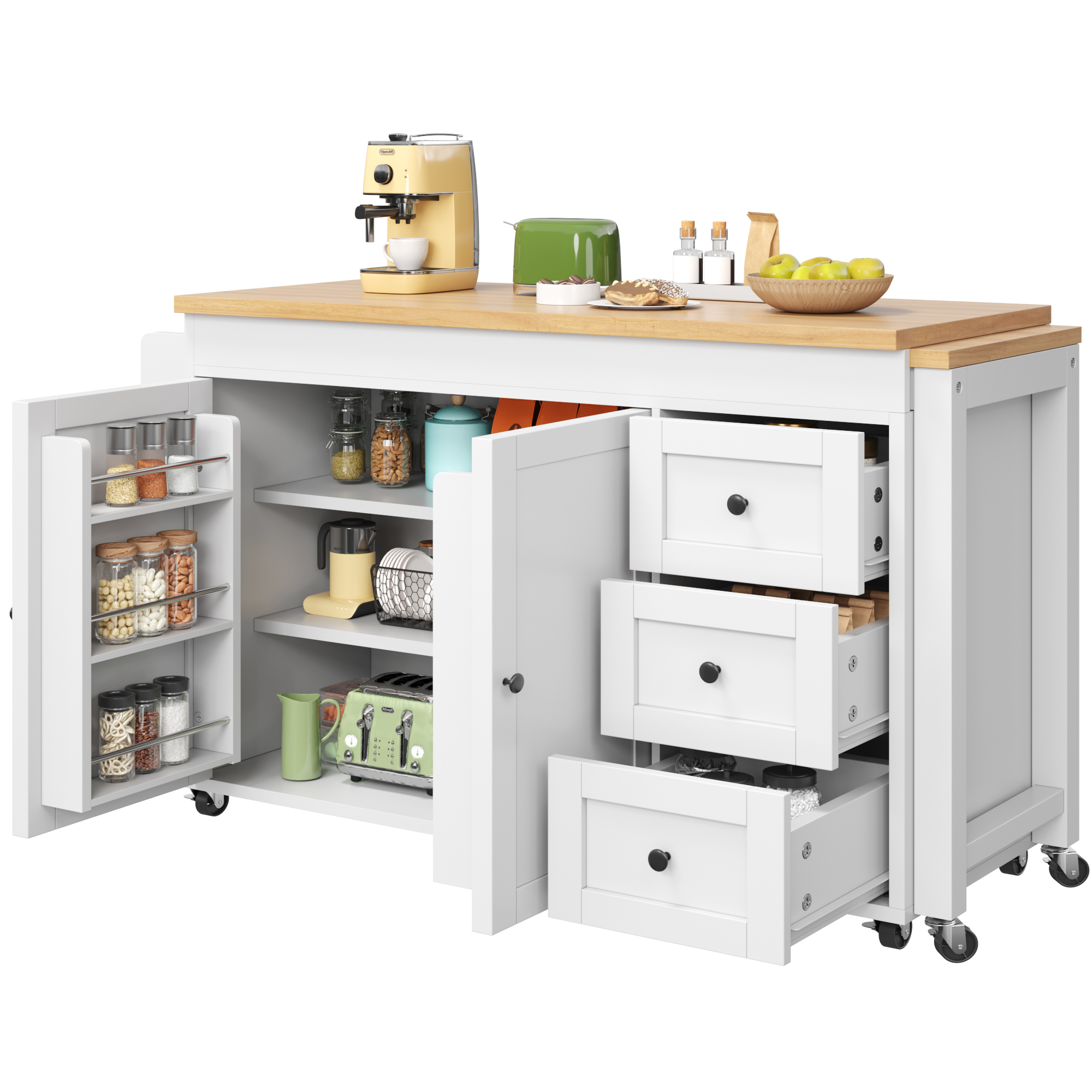Rangement Spacieux et Organisé