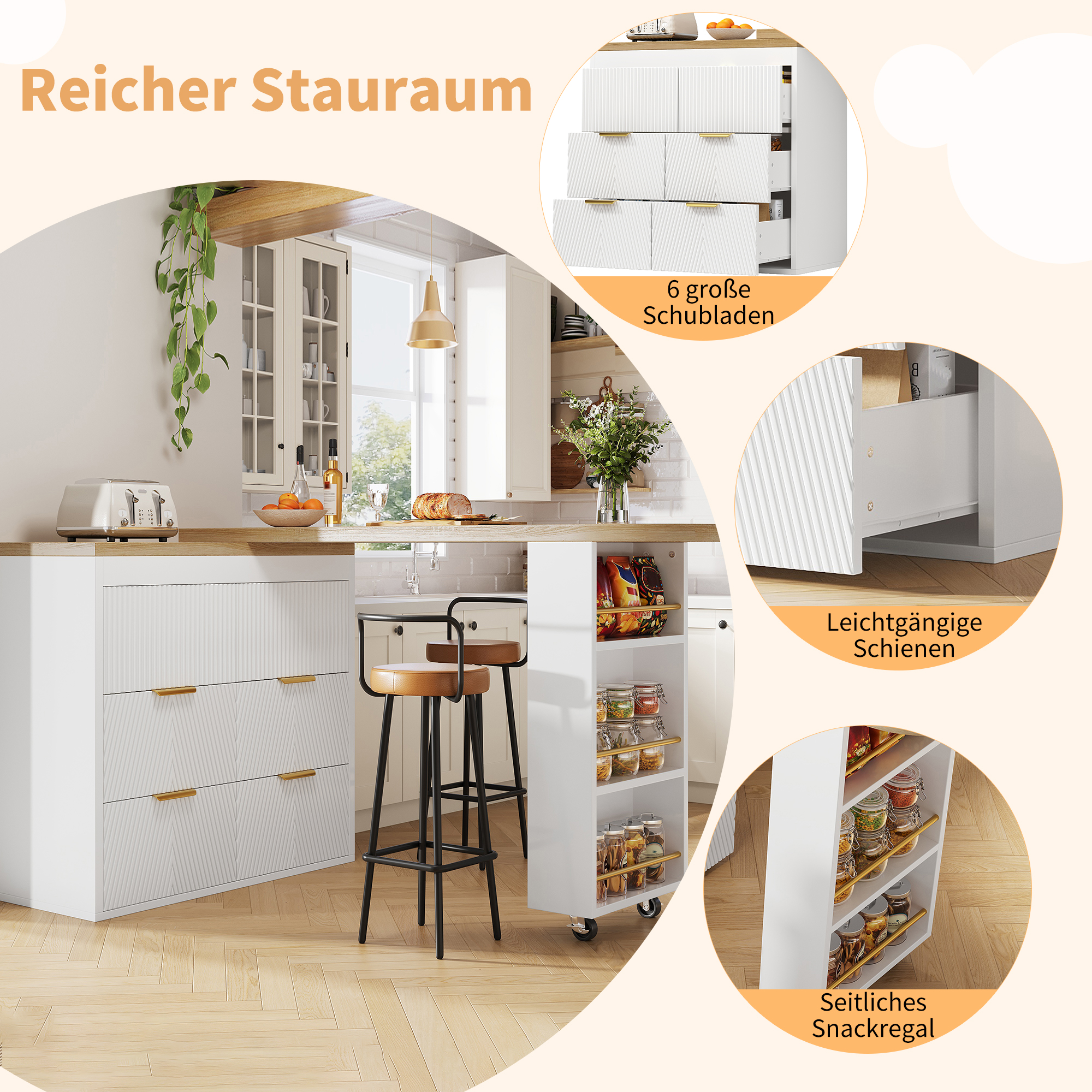 Rangements Spacieux et Organisés
