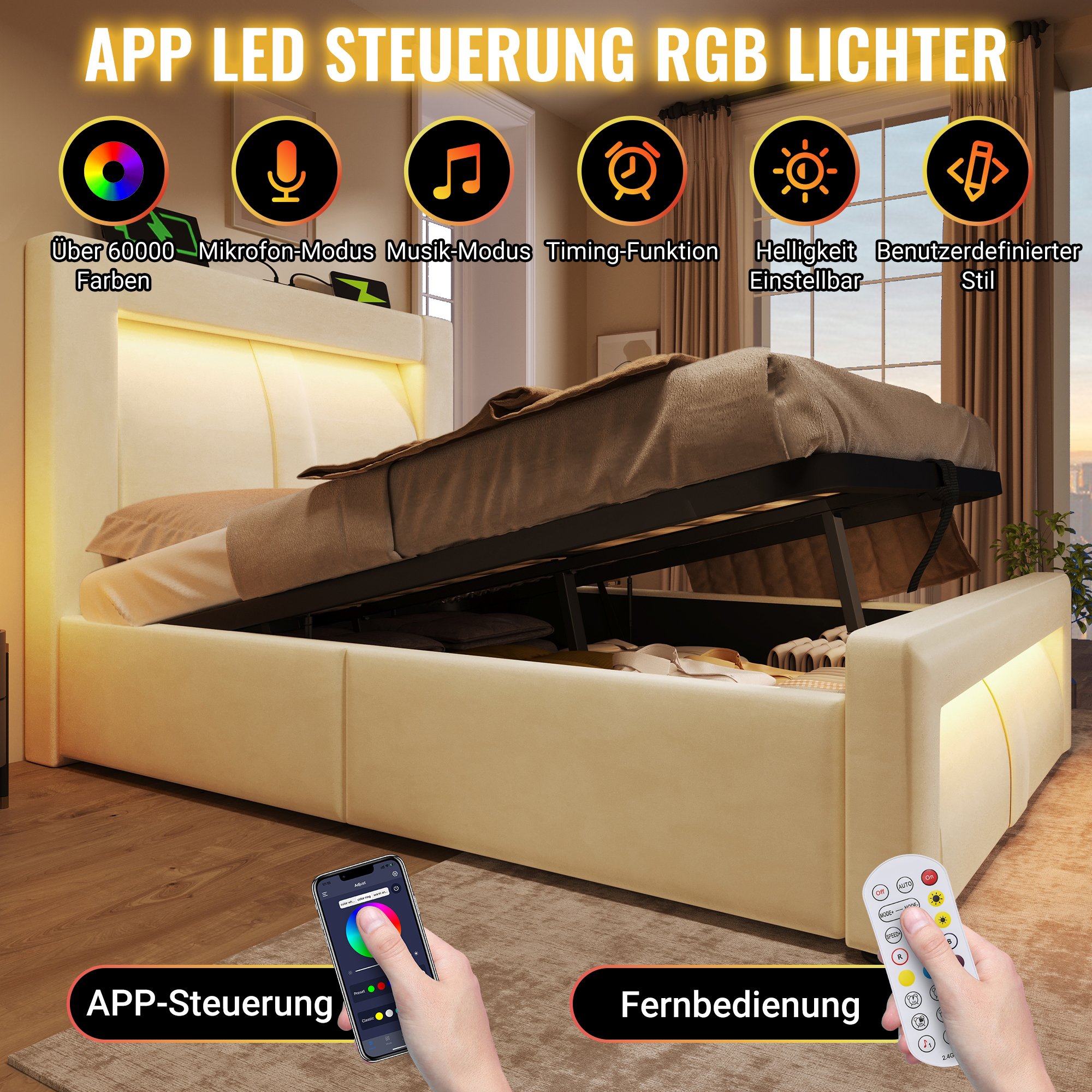Éclairage LED Connecté