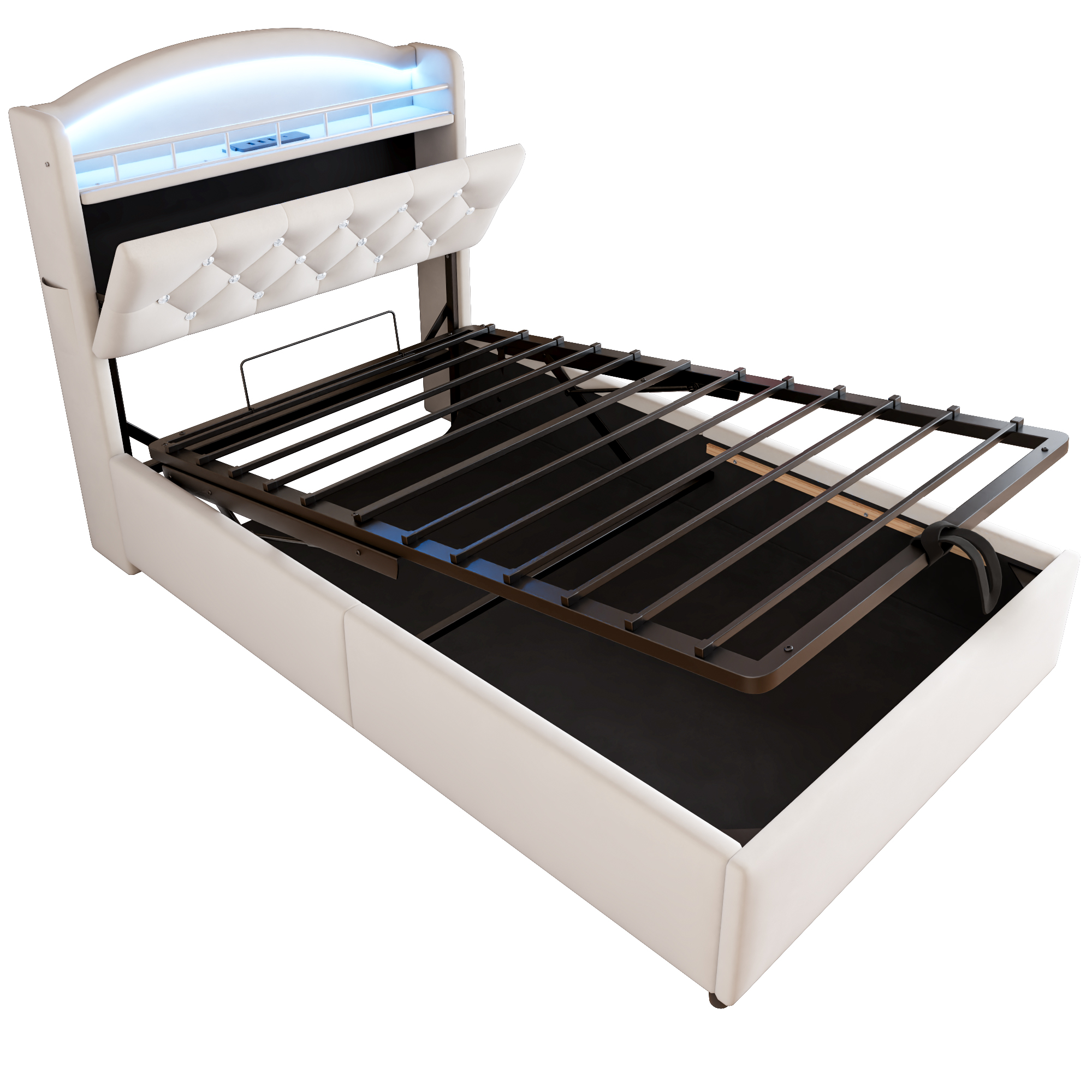 Rangement sous le lit
