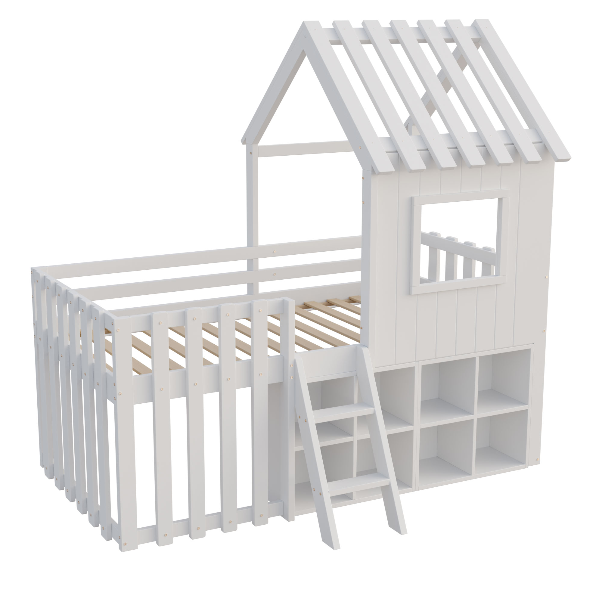 Structure en bois massif robuste