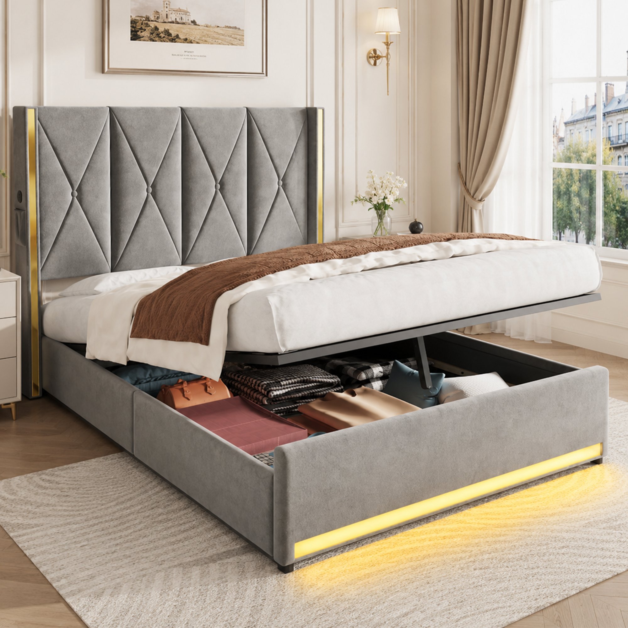 Rangement spacieux et facile