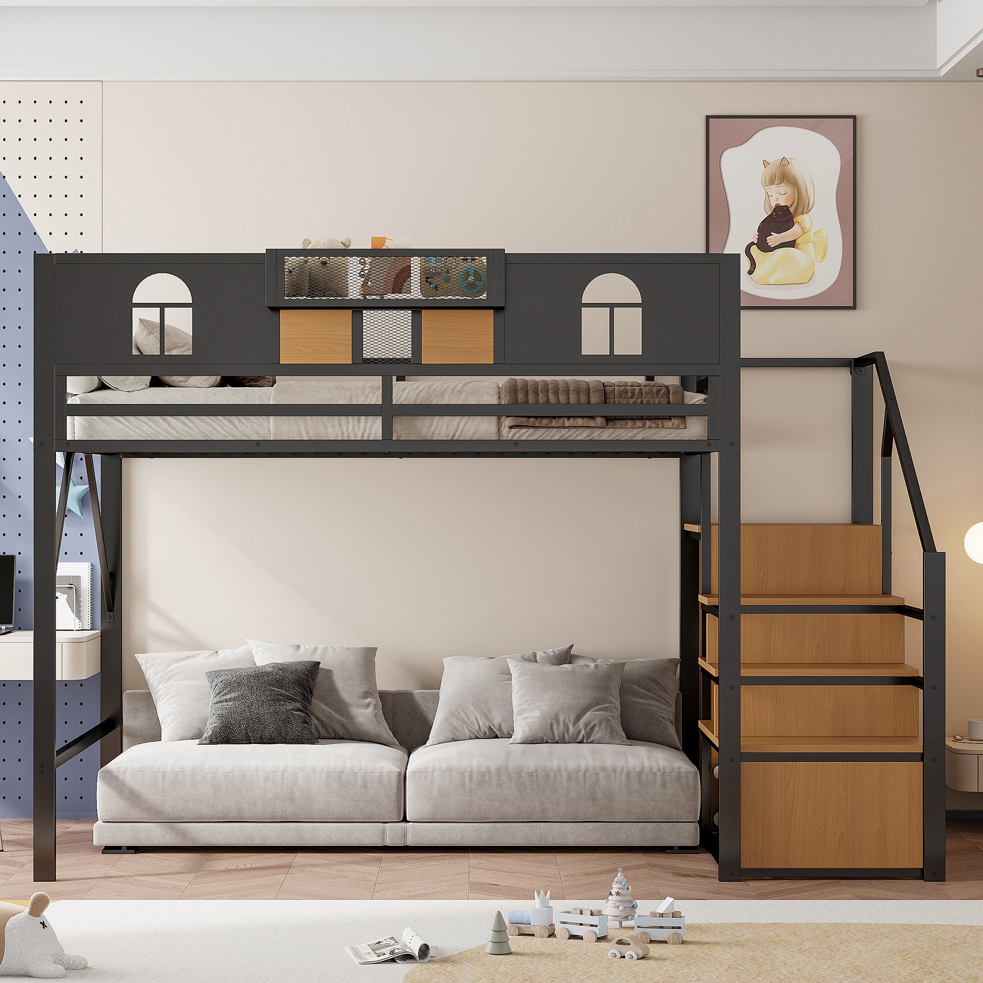 Un espace sous le lit polyvalent