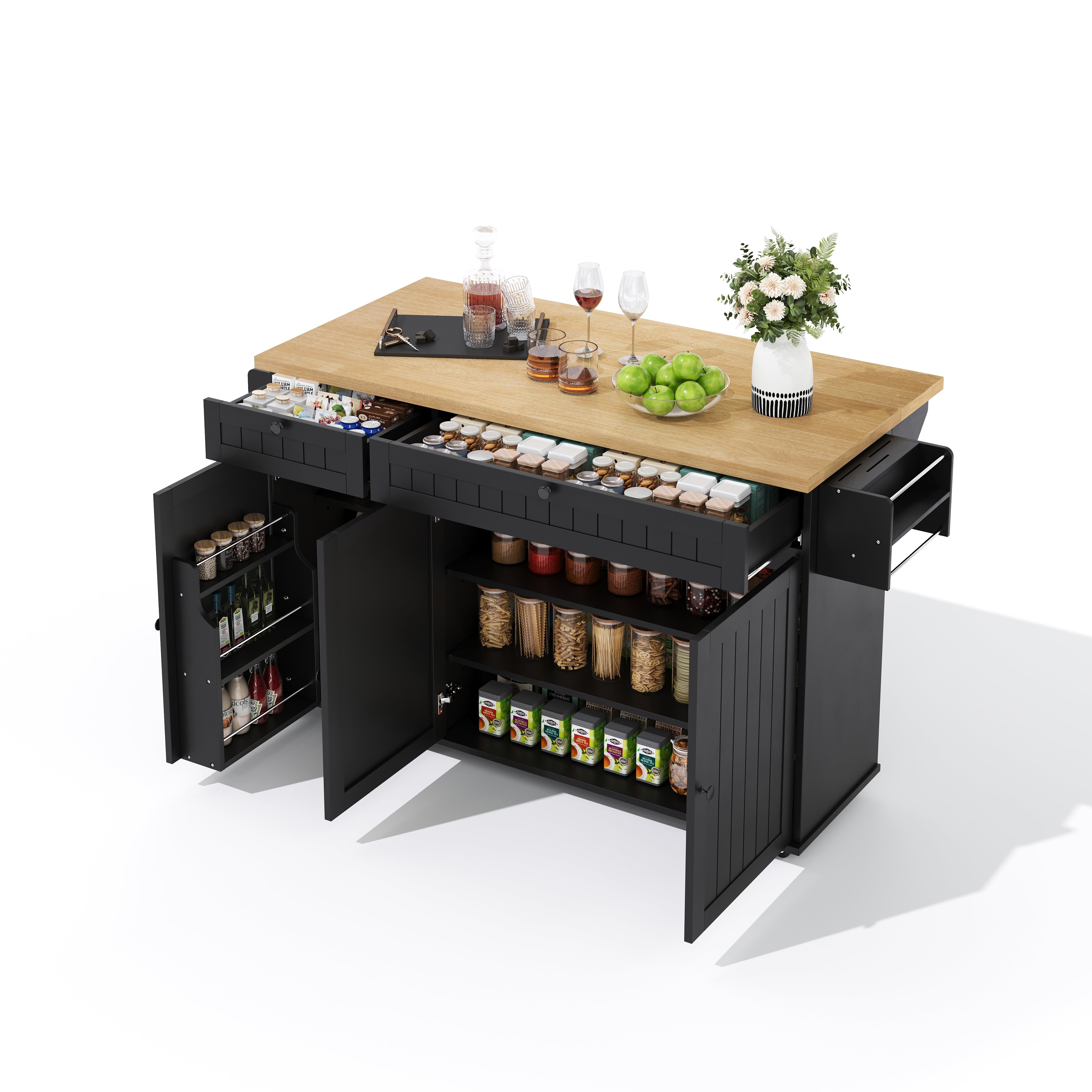Rangement spacieux et organisé