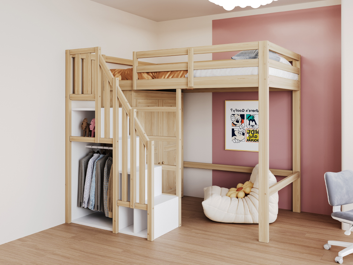 Un espace sous le lit à personnaliser