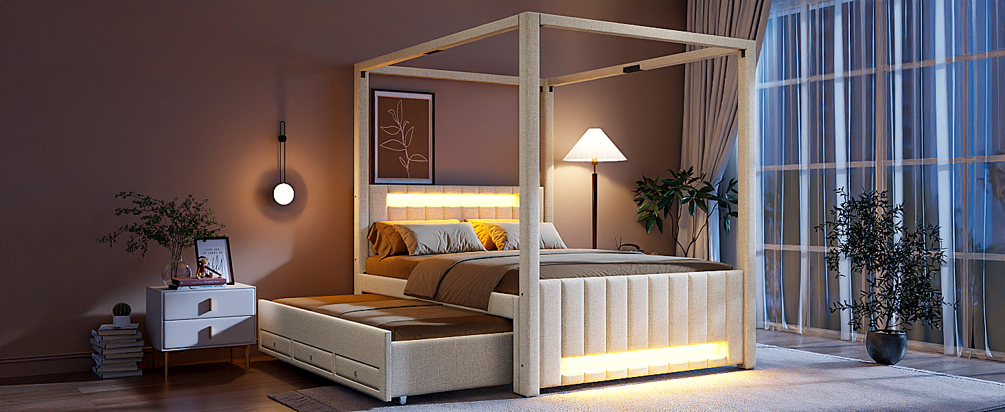 Lit d'appoint escamotable pour gagner de l'espace