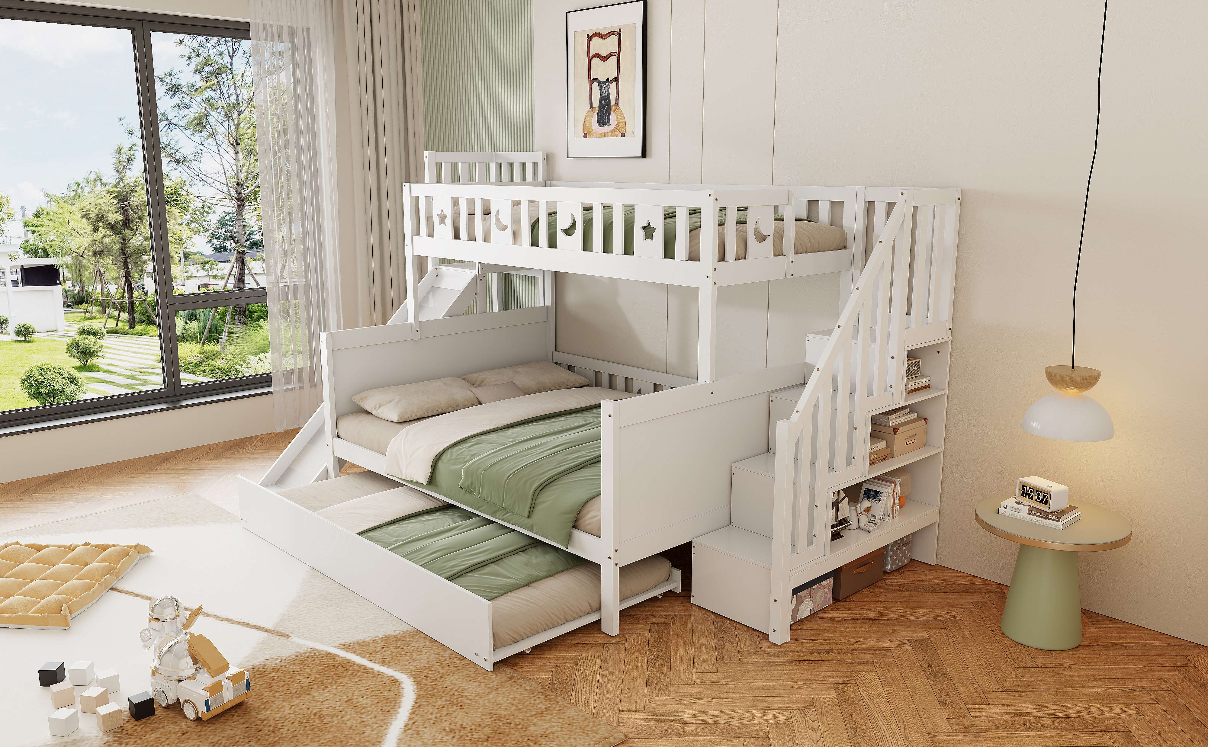 Trois couchages pour plus de flexibilité