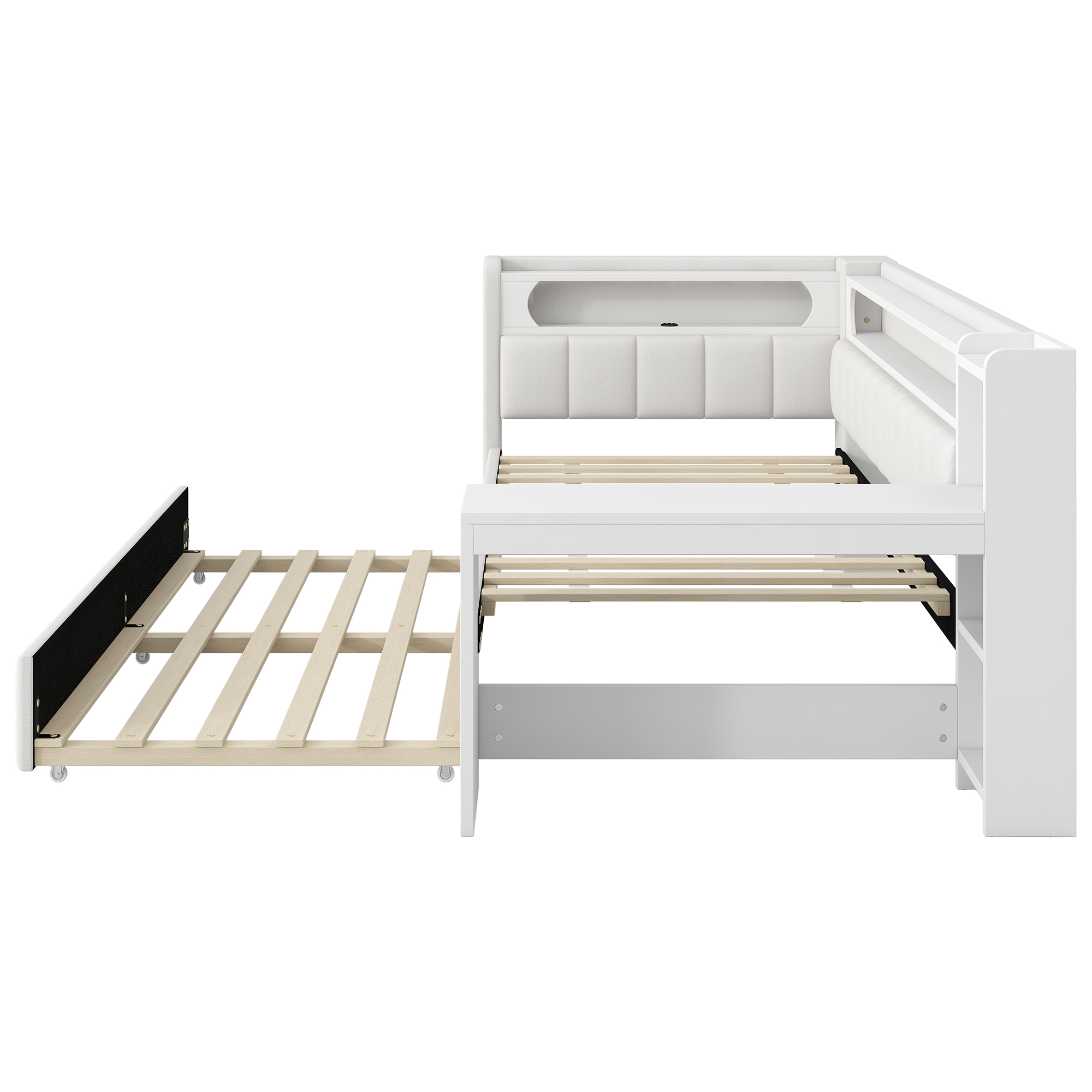 Un lit d'appoint escamotable