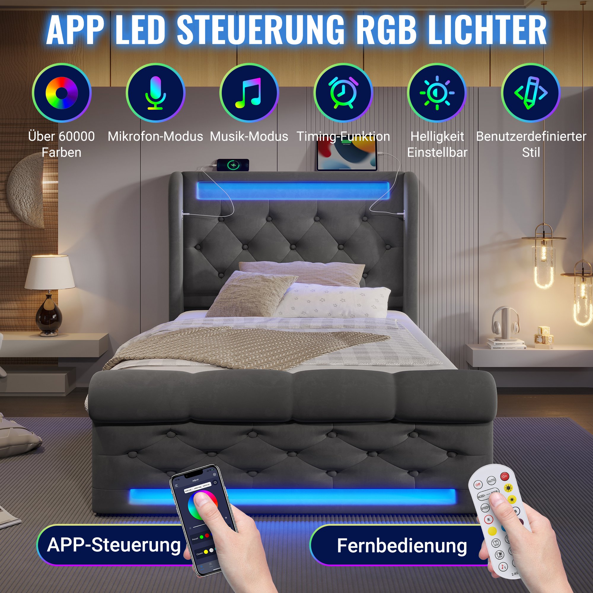 Éclairage LED Intelligent