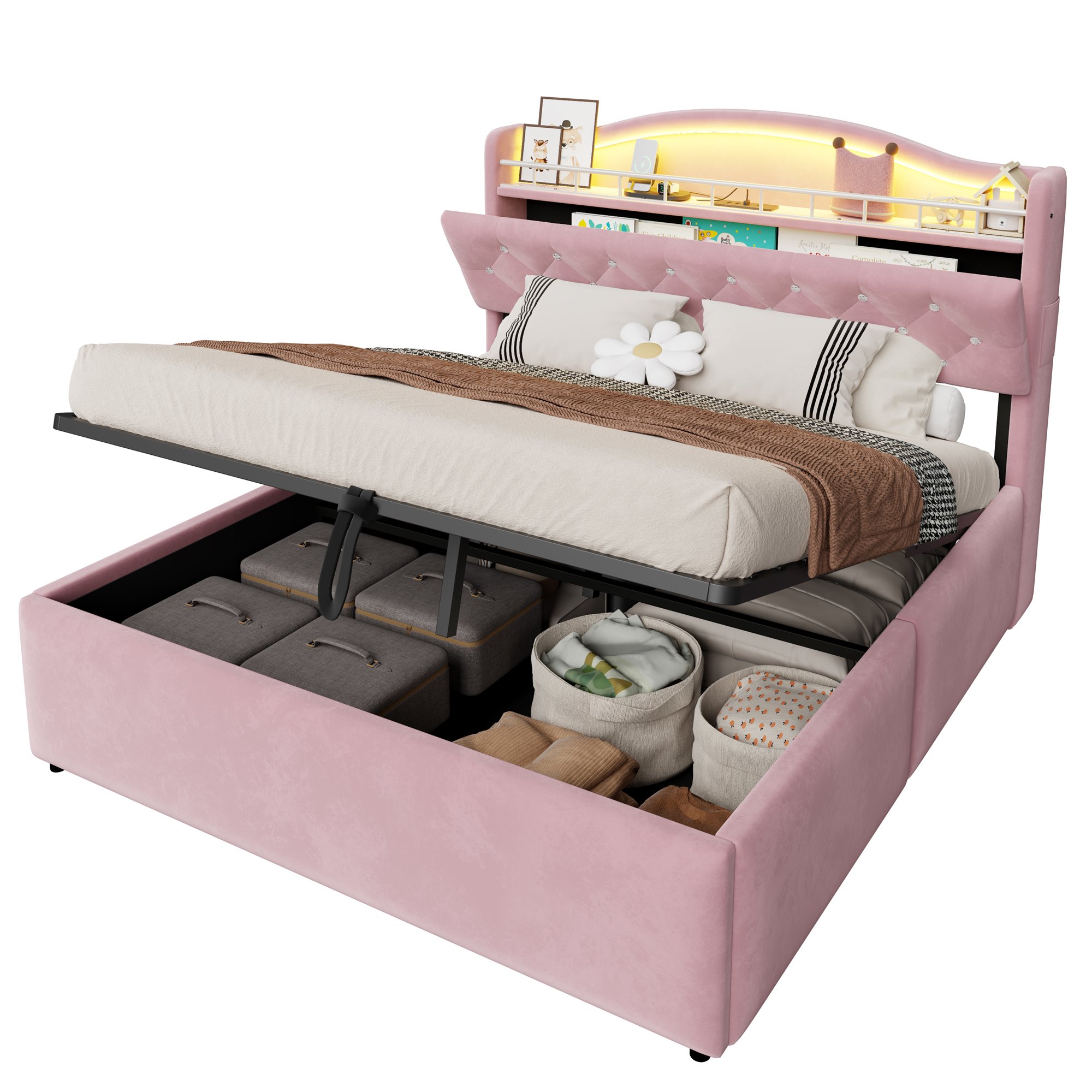 Grand espace de rangement