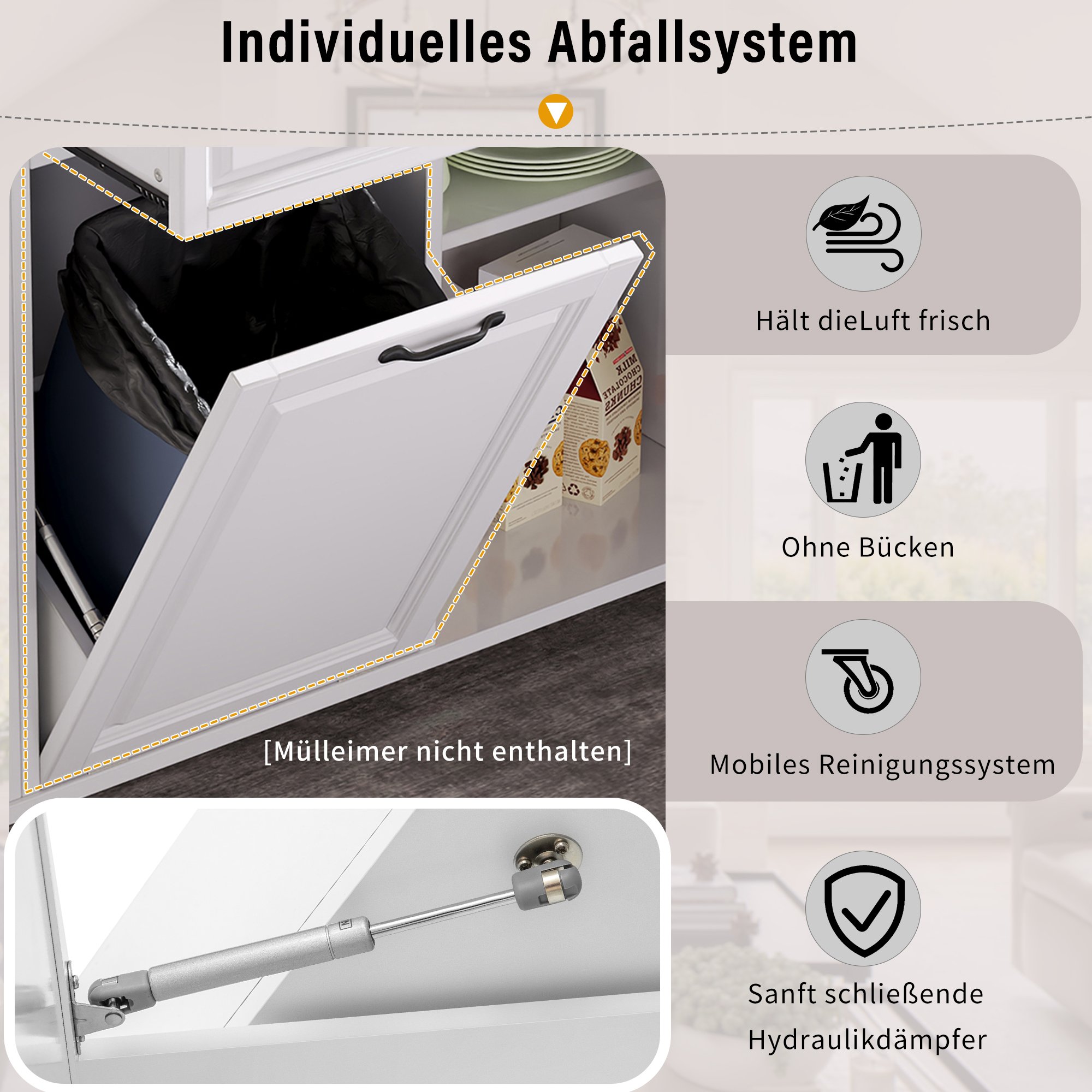 Compartiment poubelle intégré