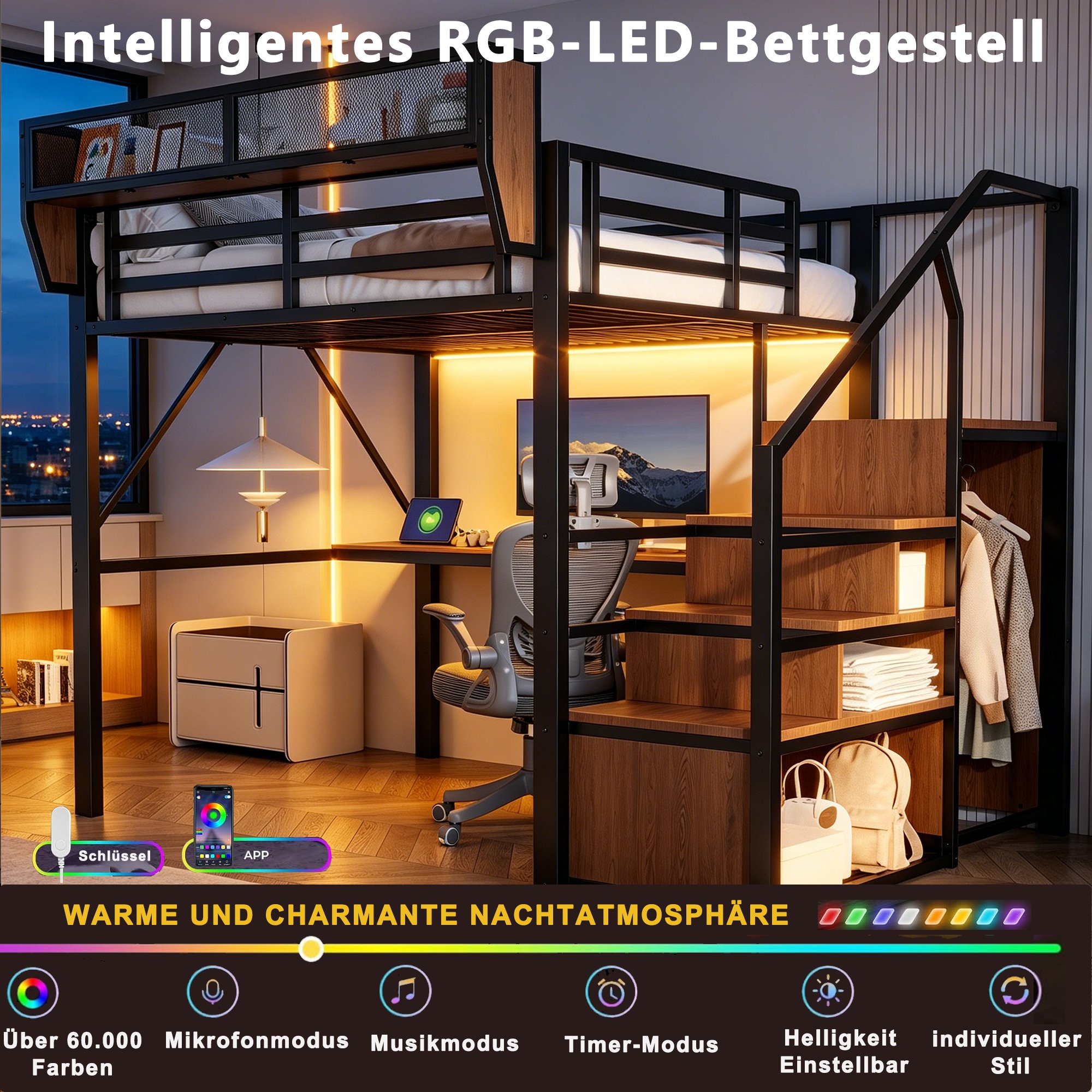 Éclairage LED intégré
