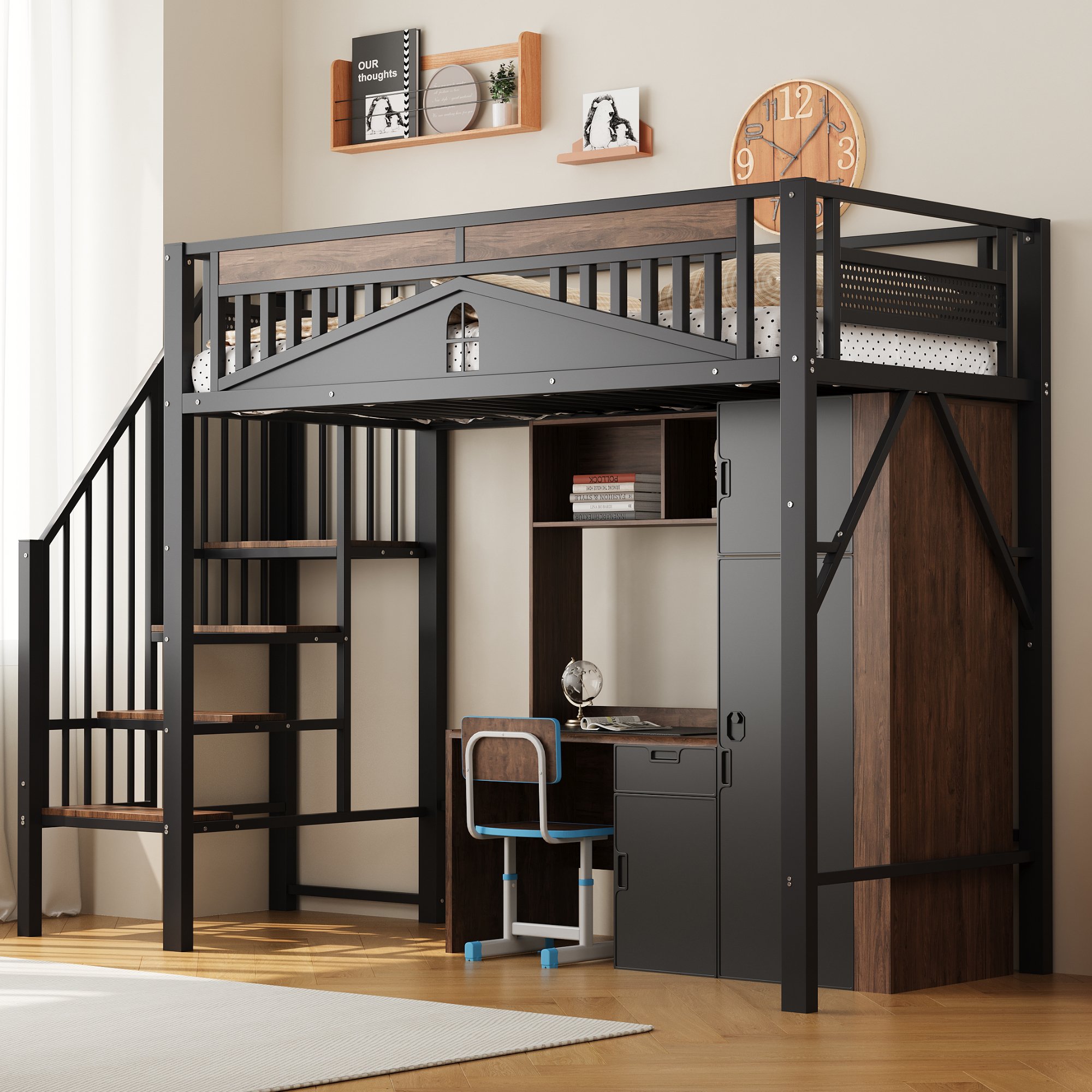 Espace sous le lit optimisé