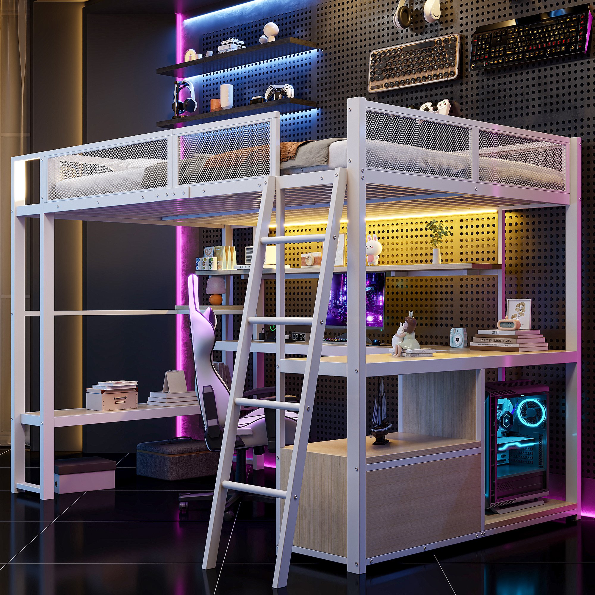 De nombreux rangements pour vos affaires