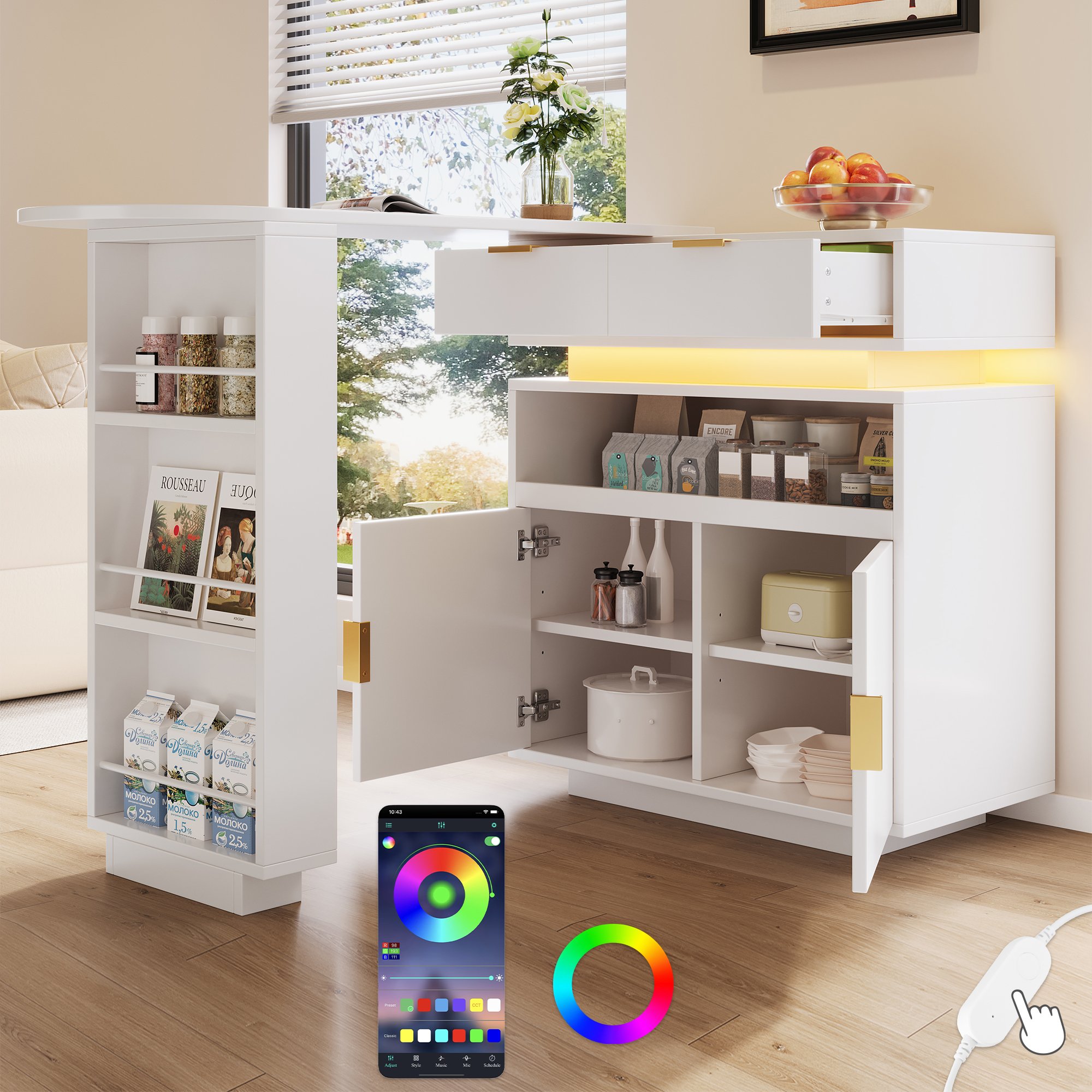 Rangement intelligent et modulable
