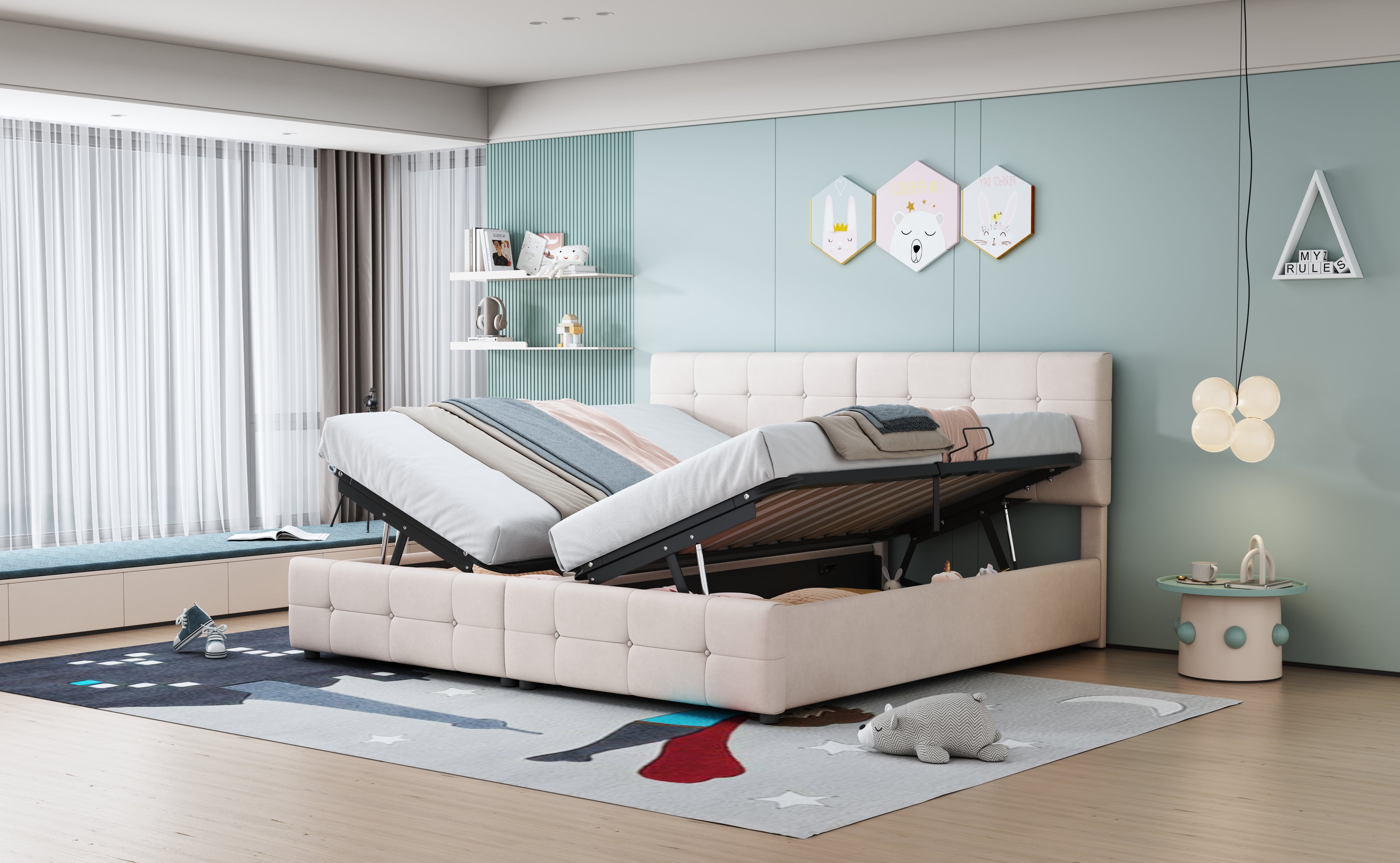 Lit 2-en-1 transformable
