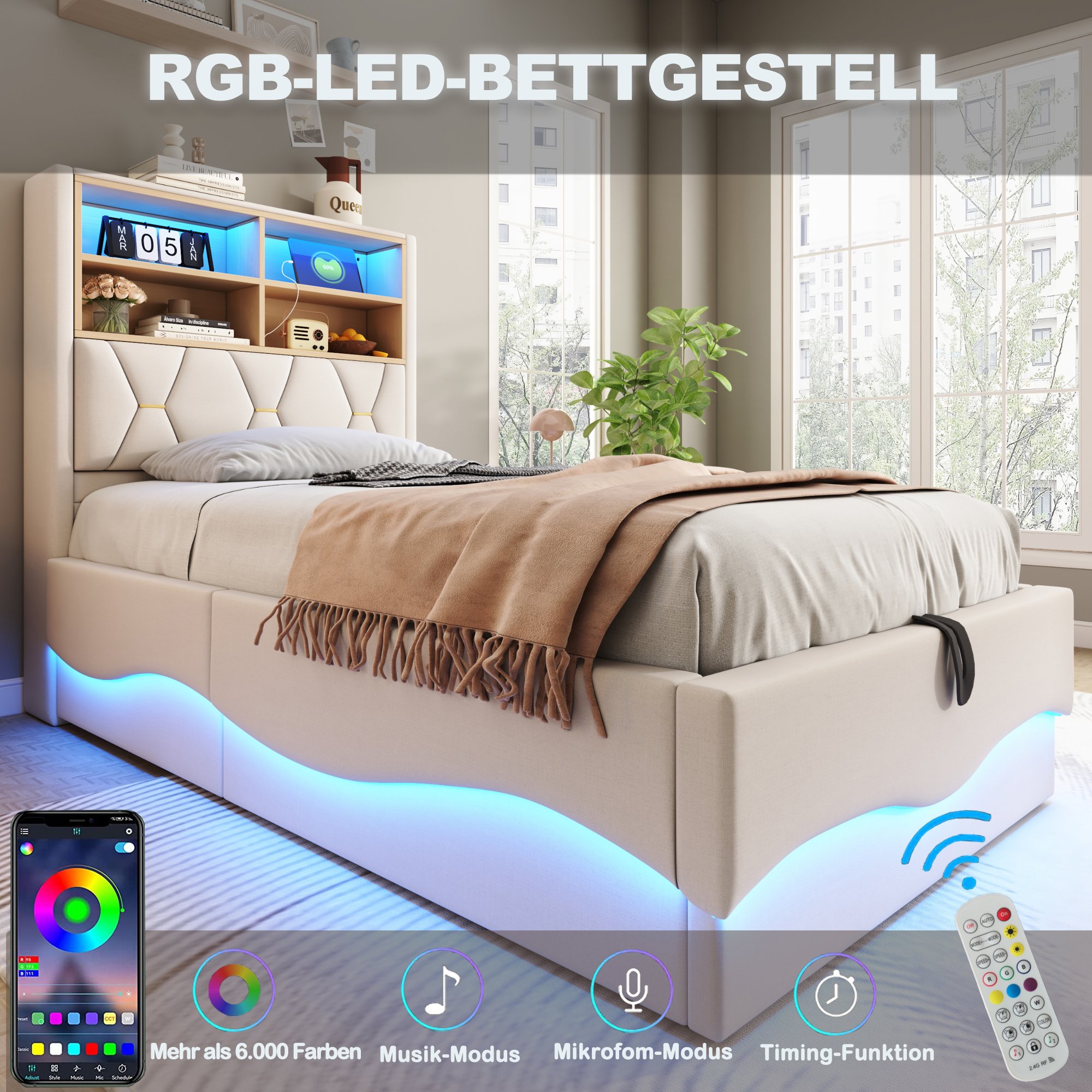 Éclairage LED intelligent