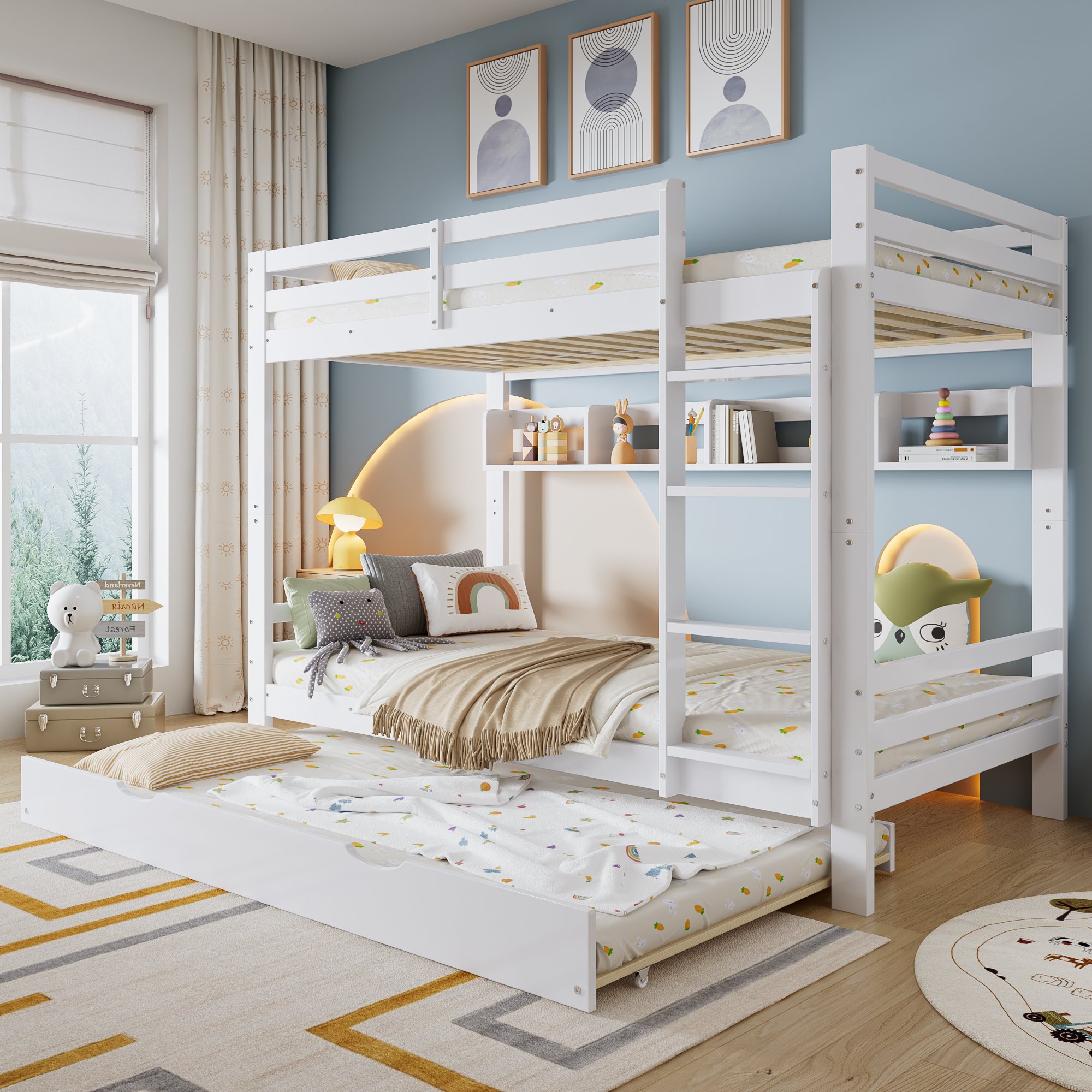 Un lit escamotable pour accueillir vos invités