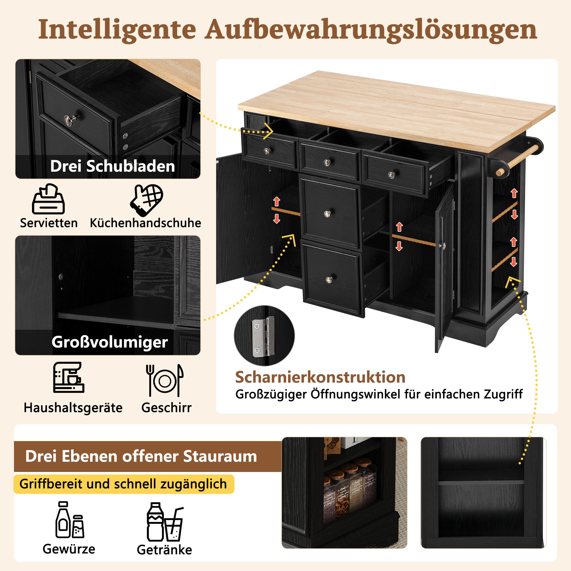 Rangements polyvalents