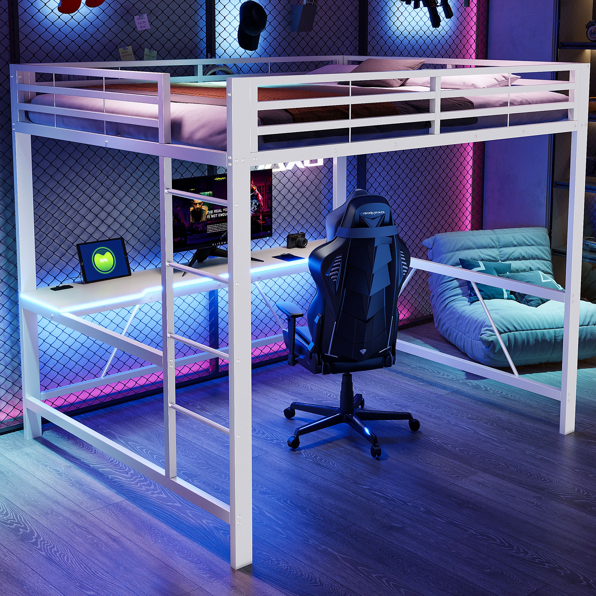 Éclairage LED multicolore