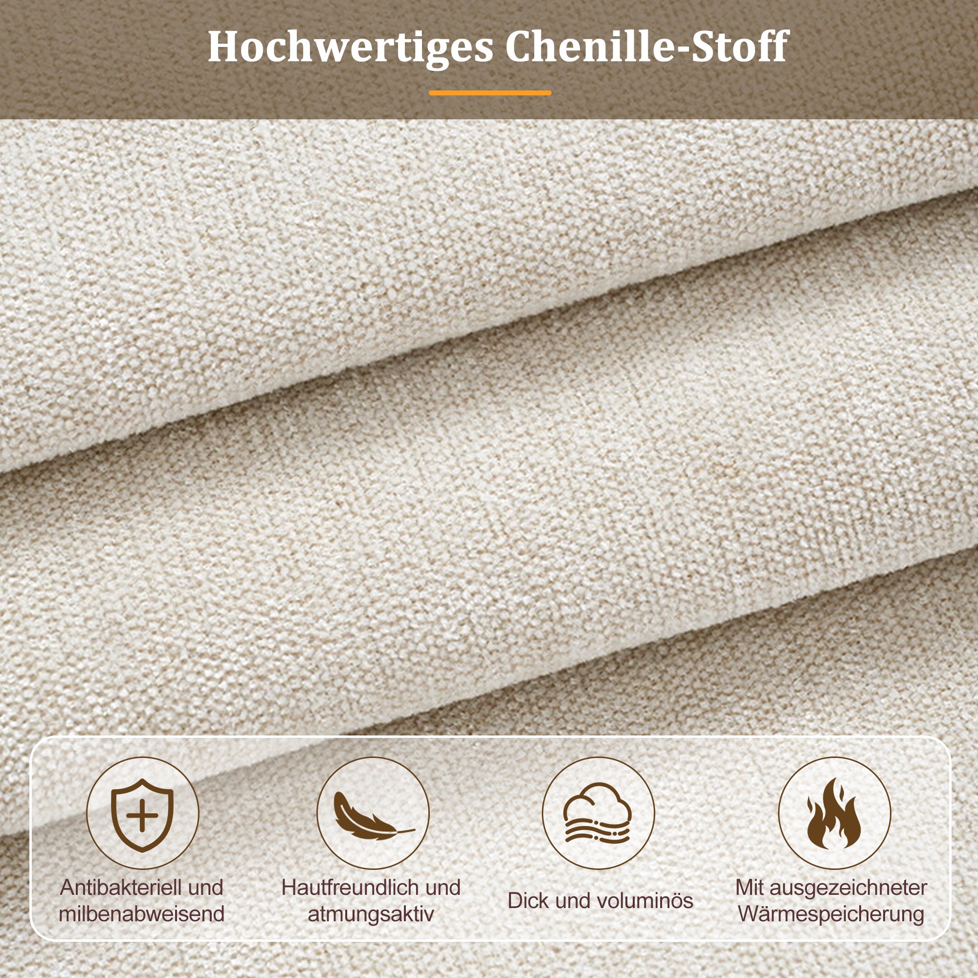Tissu Chenille Premium