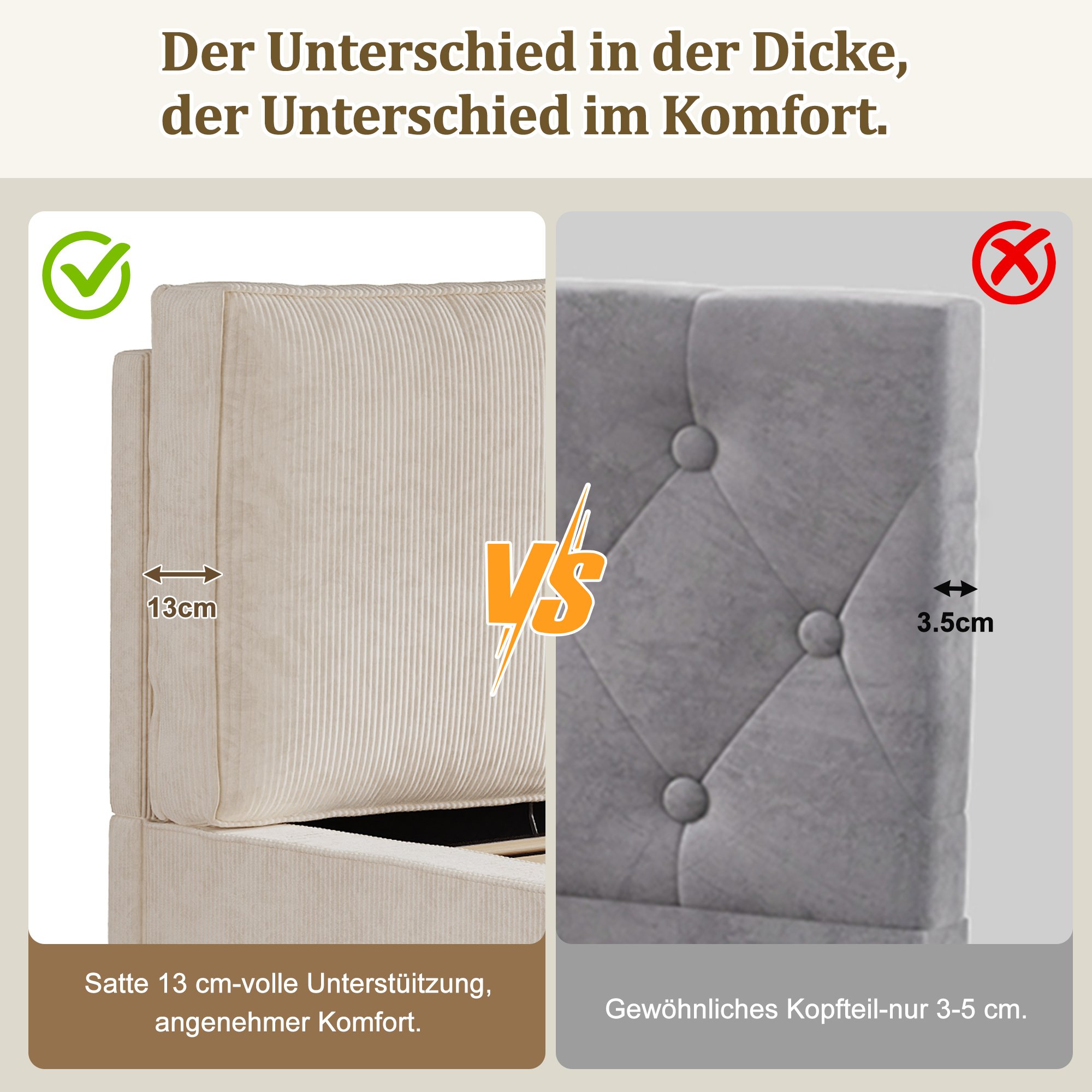 Tête de Lit Confortable