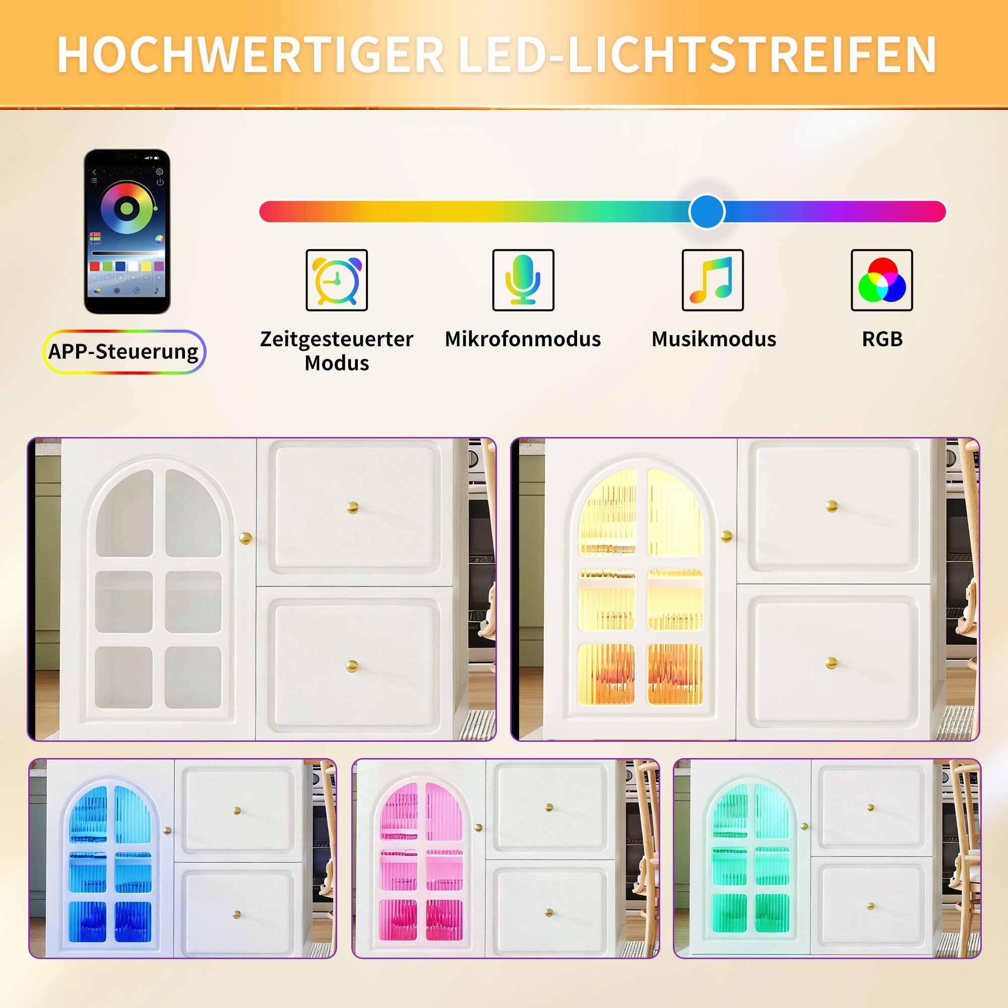 Éclairage LED RGB personnalisable