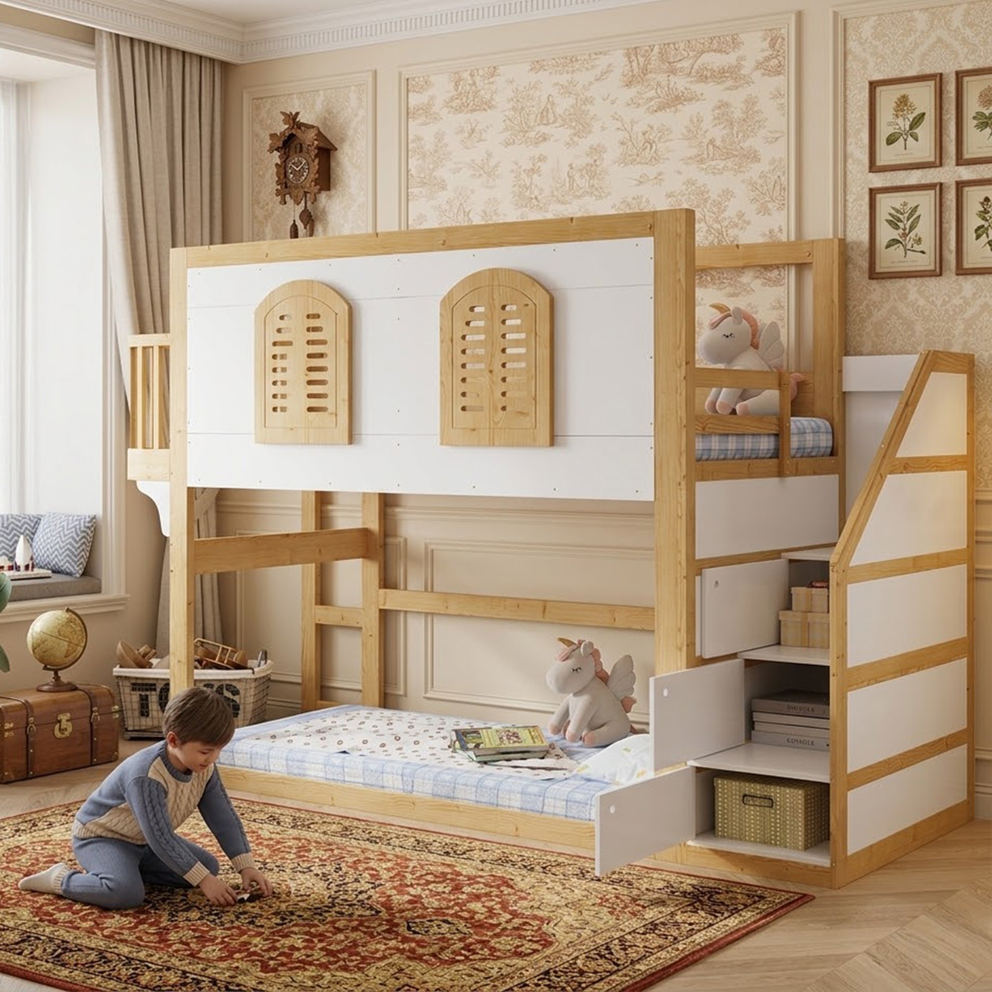 Dans la chambre d'enfant