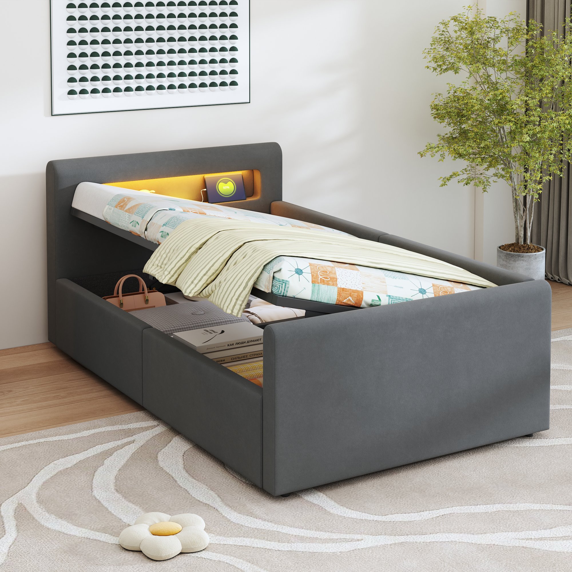 Rembourrage en velours doux et confortable