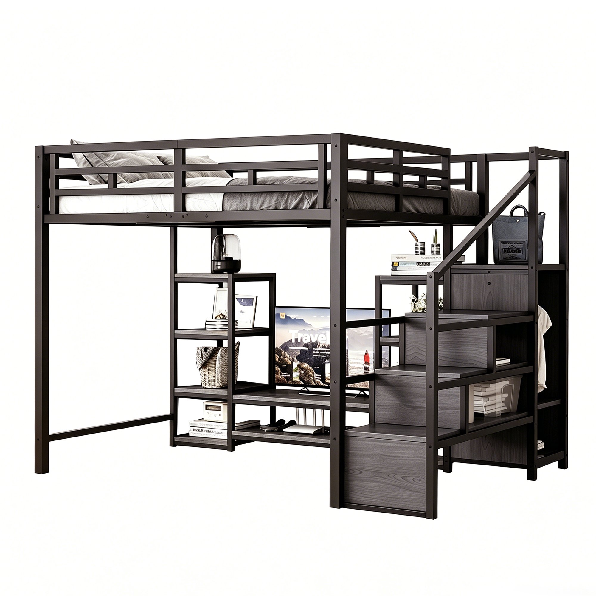 Meuble TV intégré
