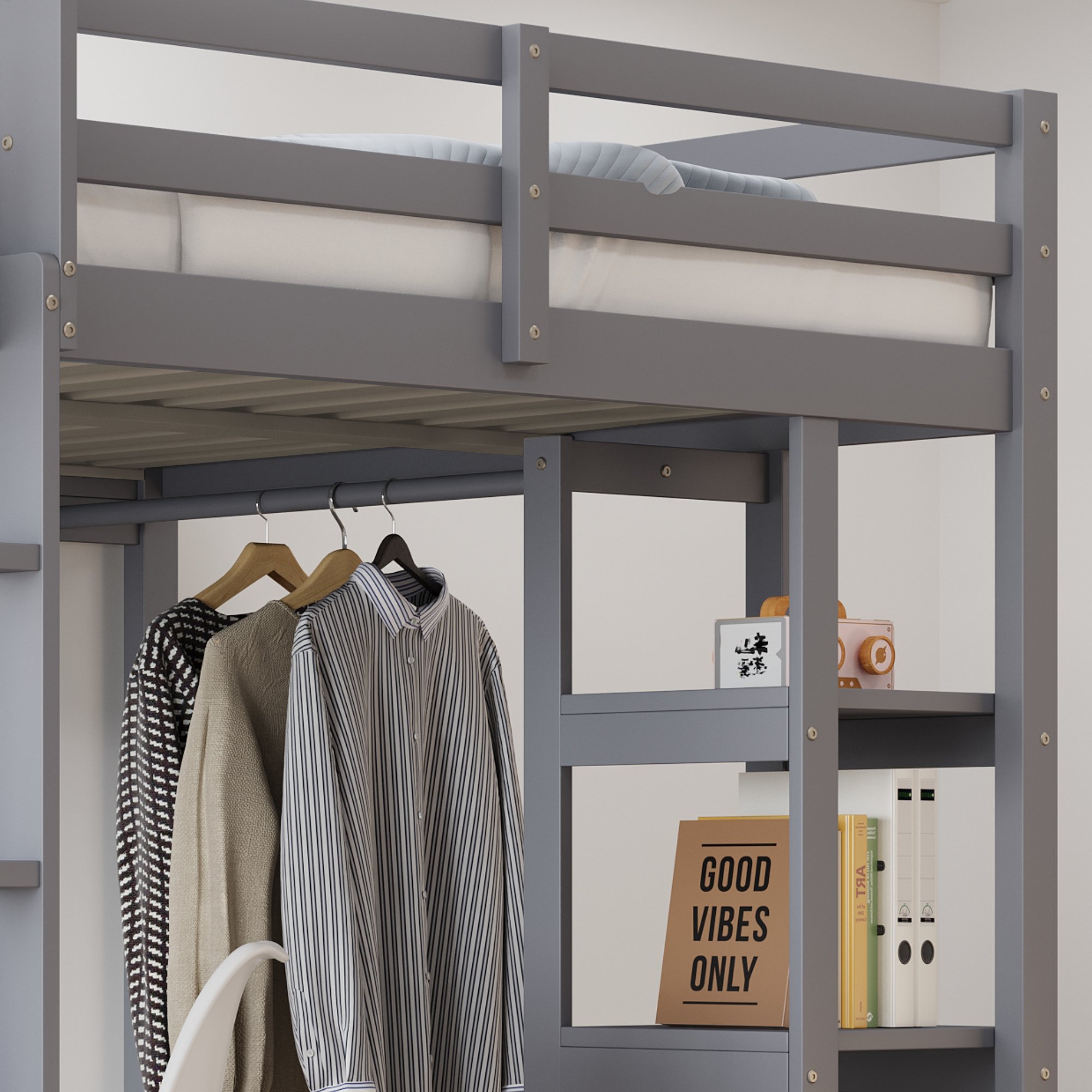 Des rangements pratiques pour un espace ordonné