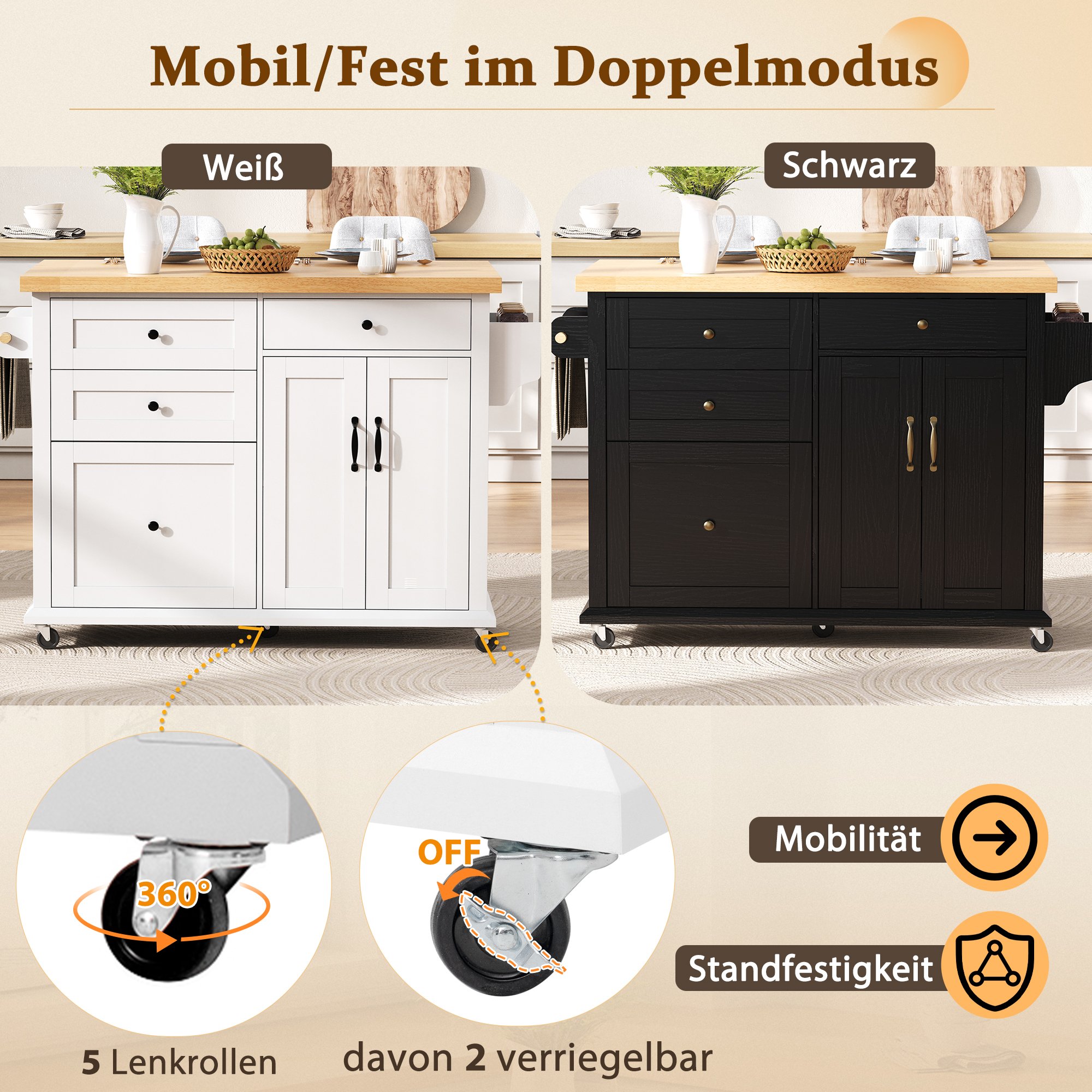 Mobile et stable