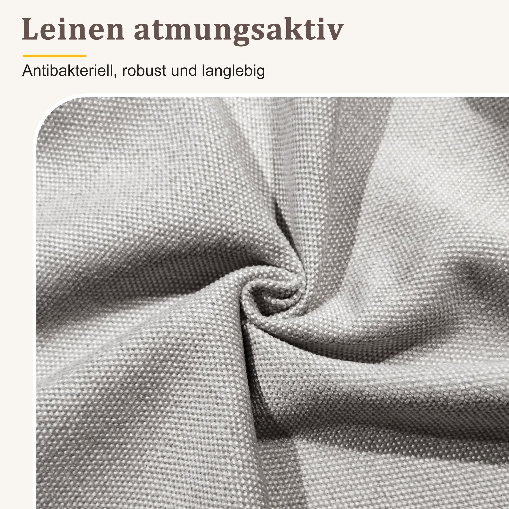 Tissu lin respirant