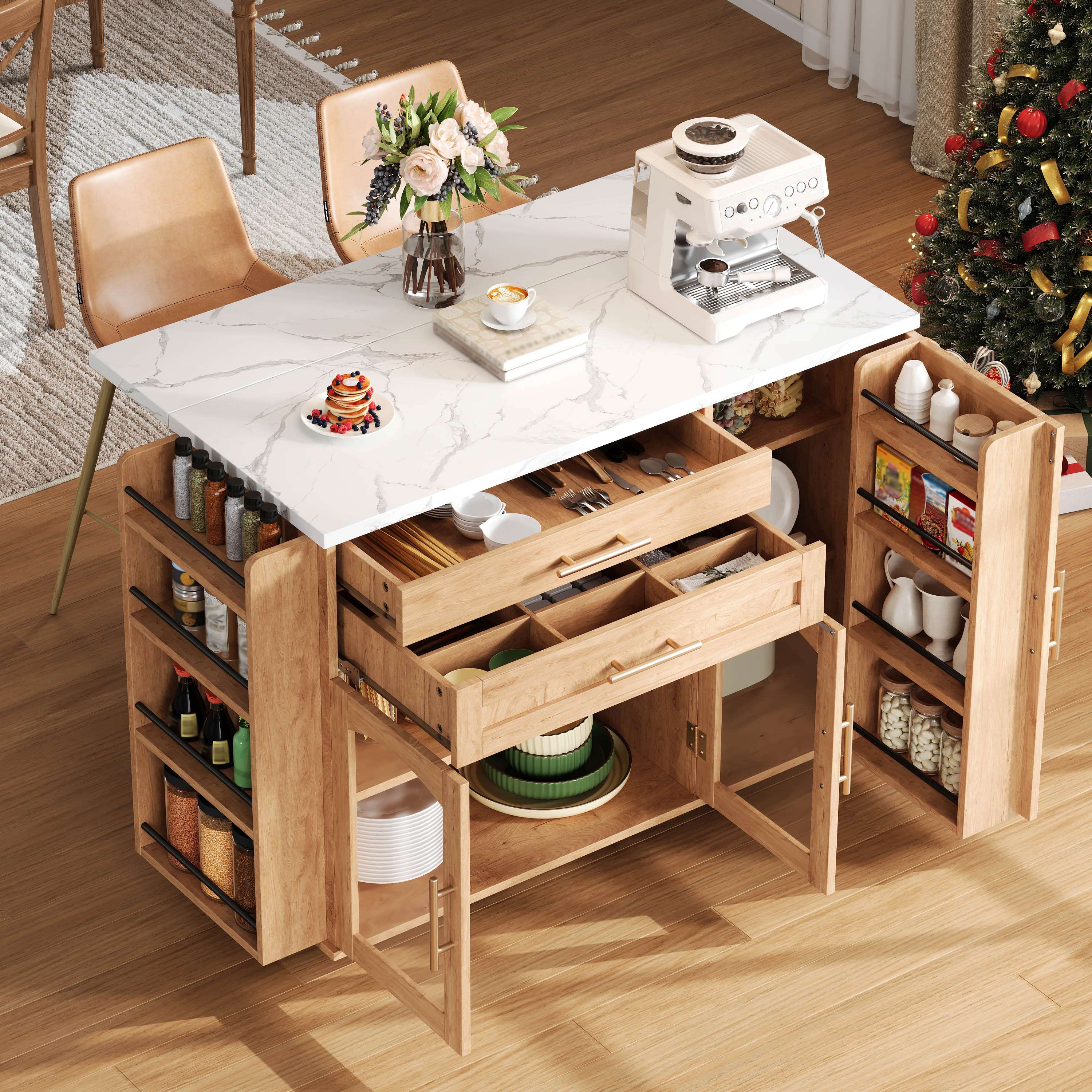 Rangements multiples et astucieux