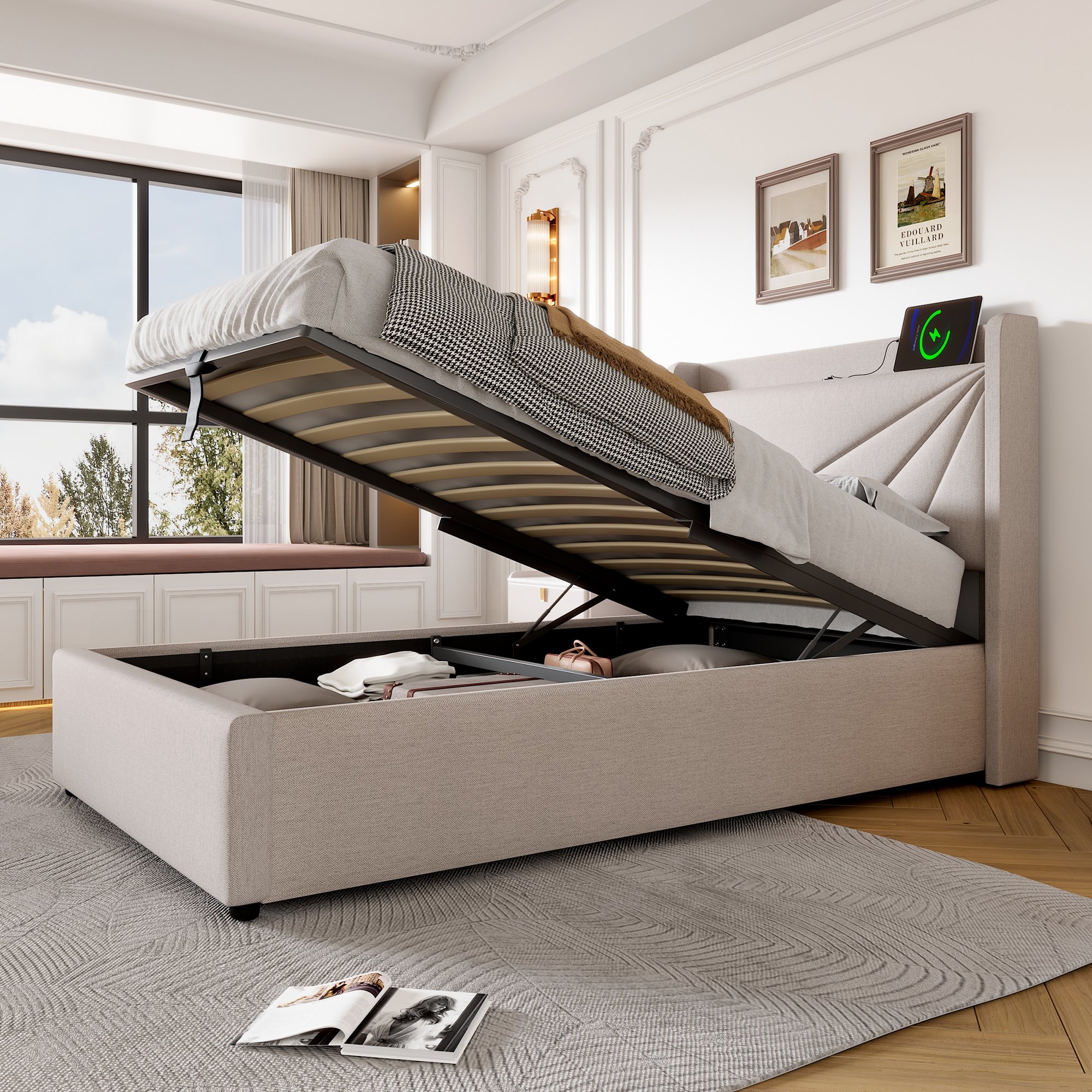 Grand Espace de Rangement