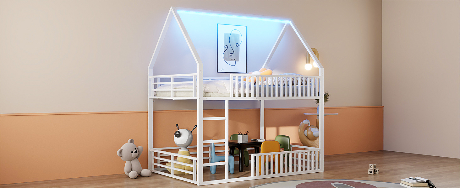 Un espace de jeu sous le lit