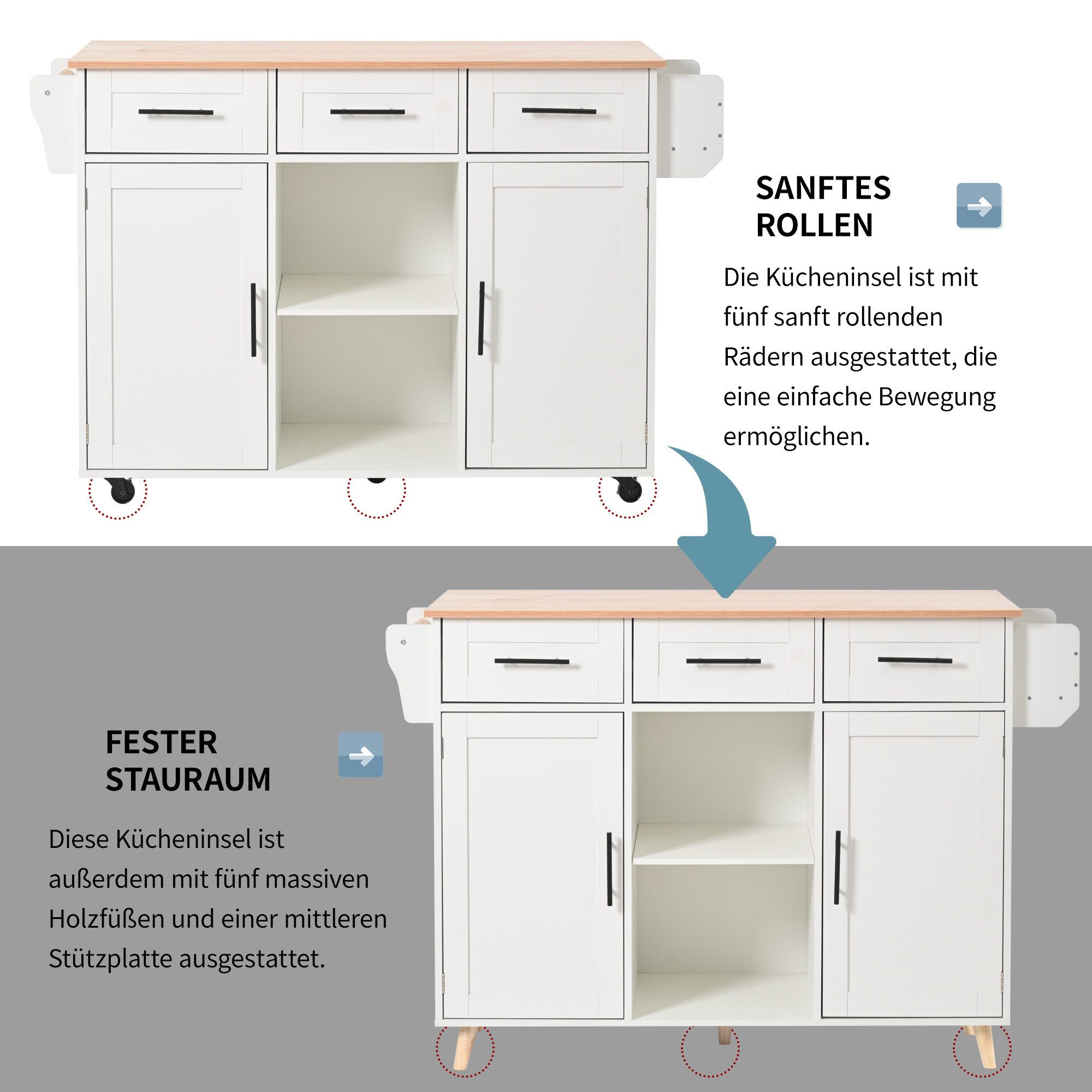 Mobile ou fixe, selon vos besoins