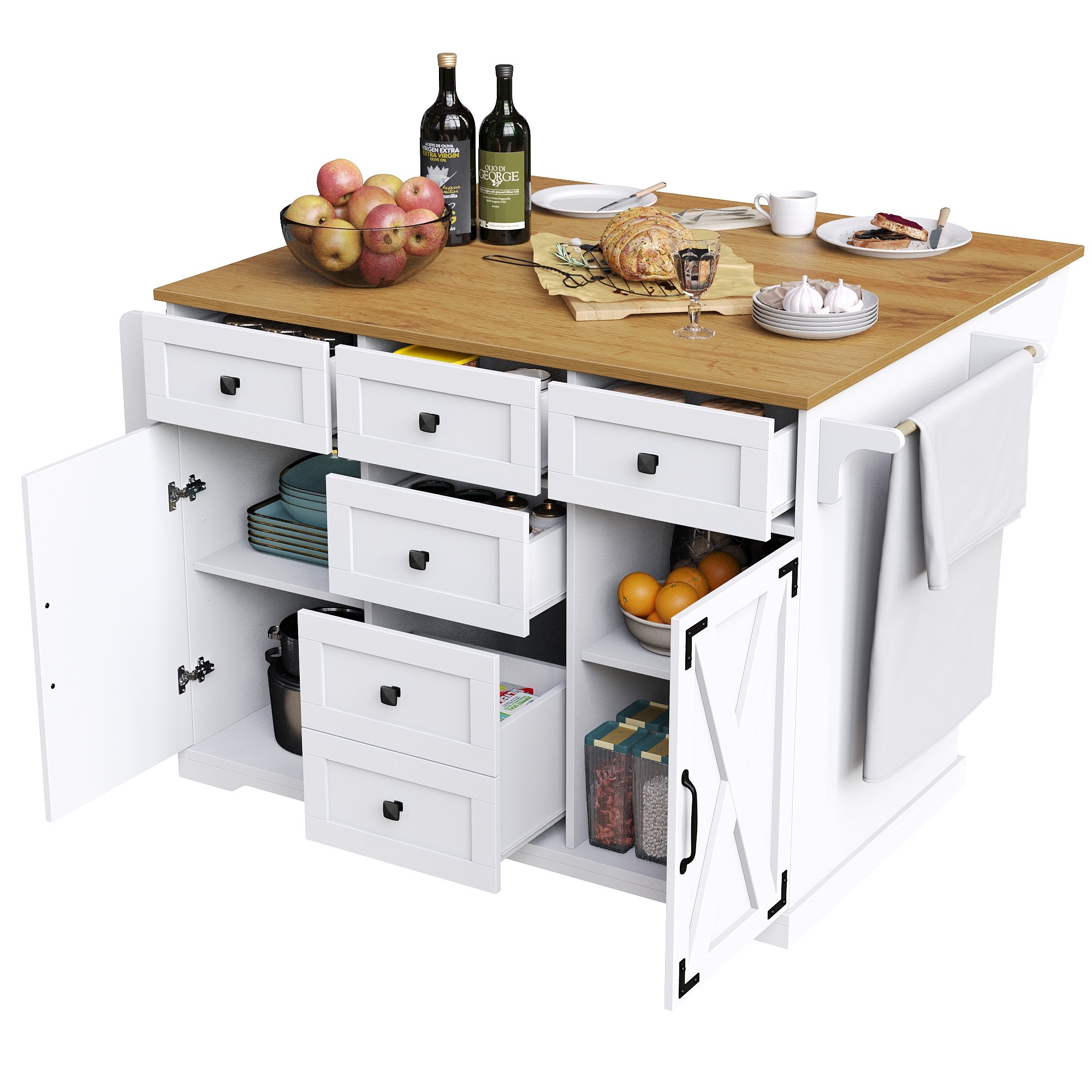 Grand espace de rangement