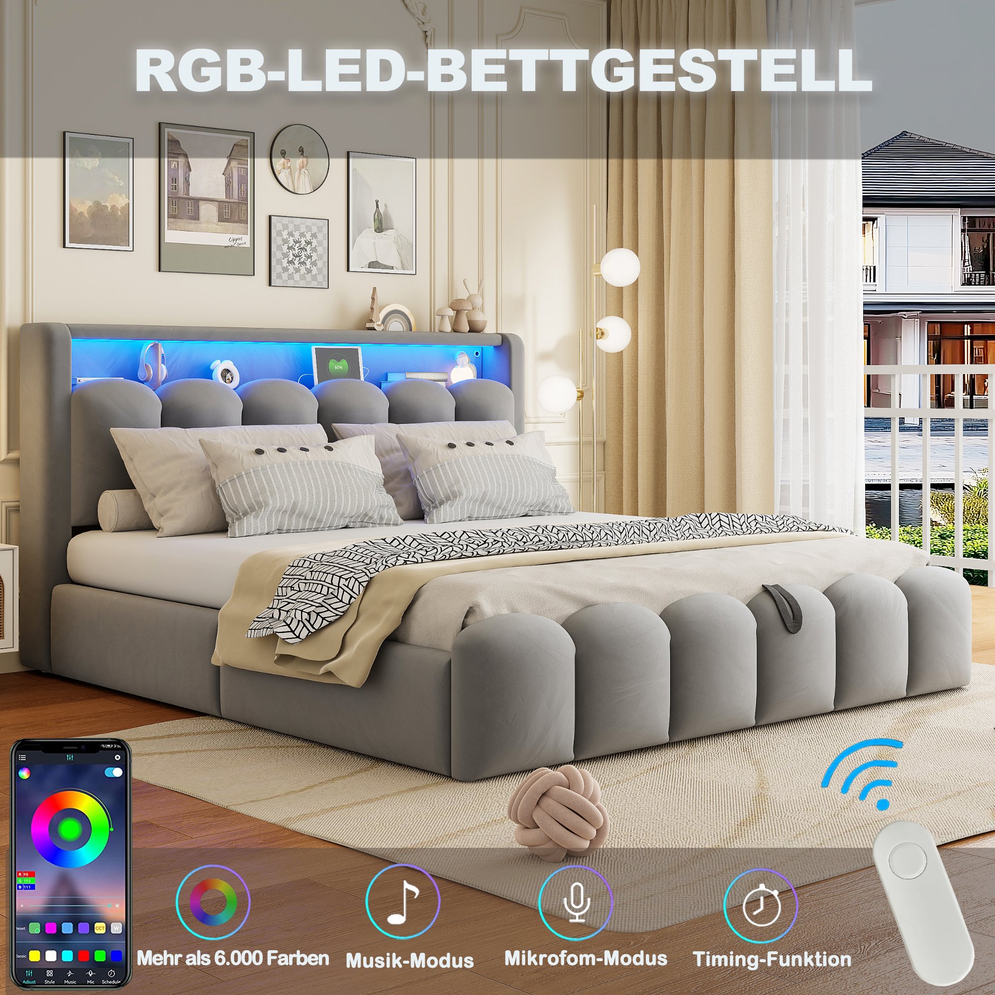 Éclairage LED intelligent