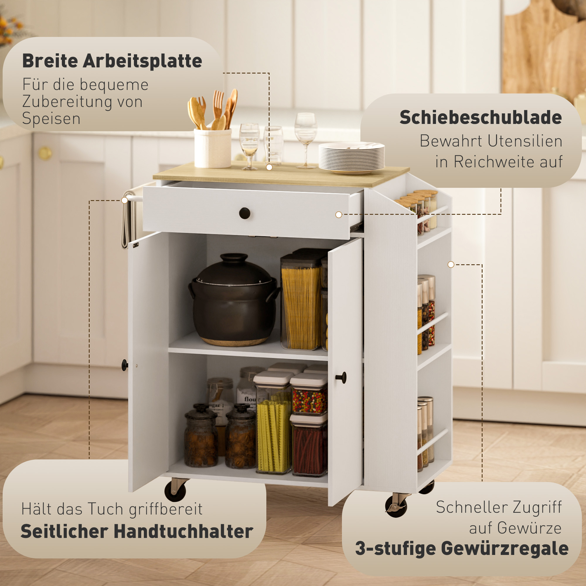 Rangement optimisé pour votre cuisine