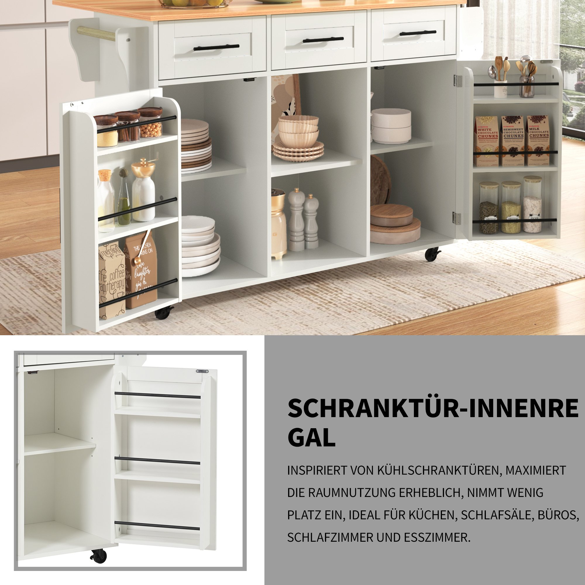 Rangements ingénieux pour une cuisine organisée
